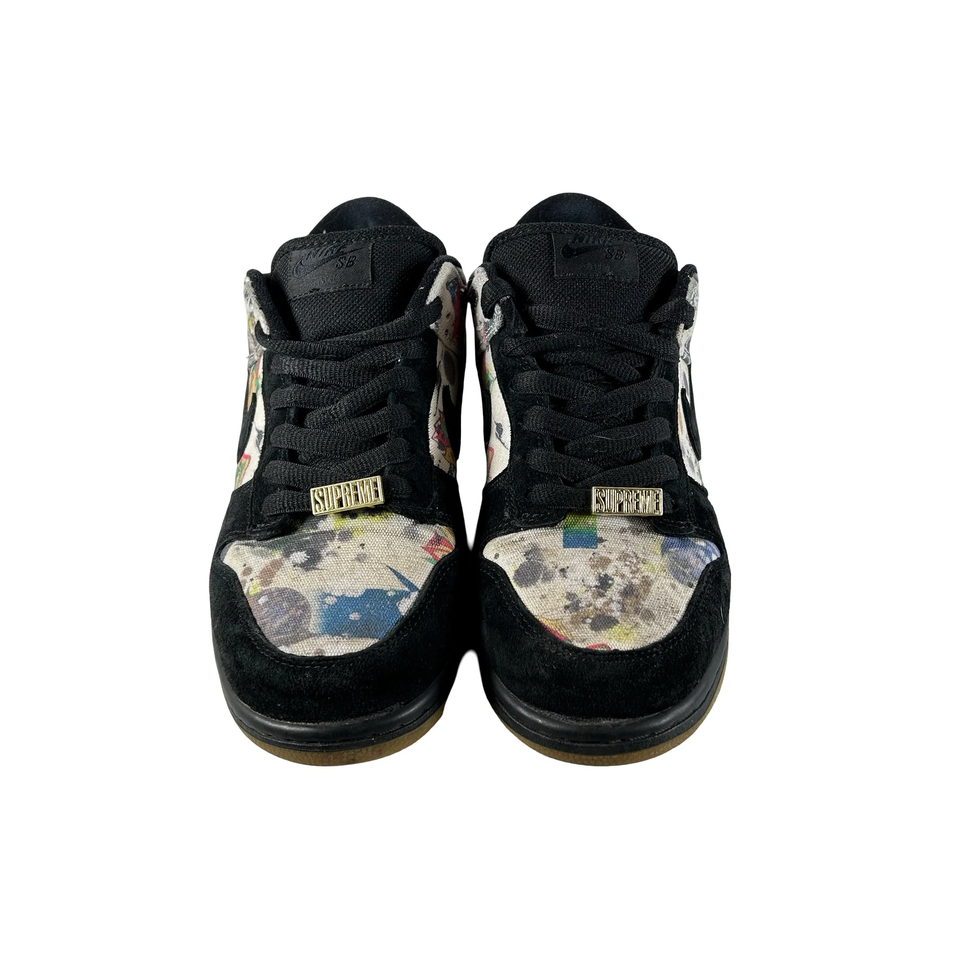 FD8778 001 Nike SB Dunk Low Supreme Rammellzee [USED] - 8.5 M (Used3) - Image 2
