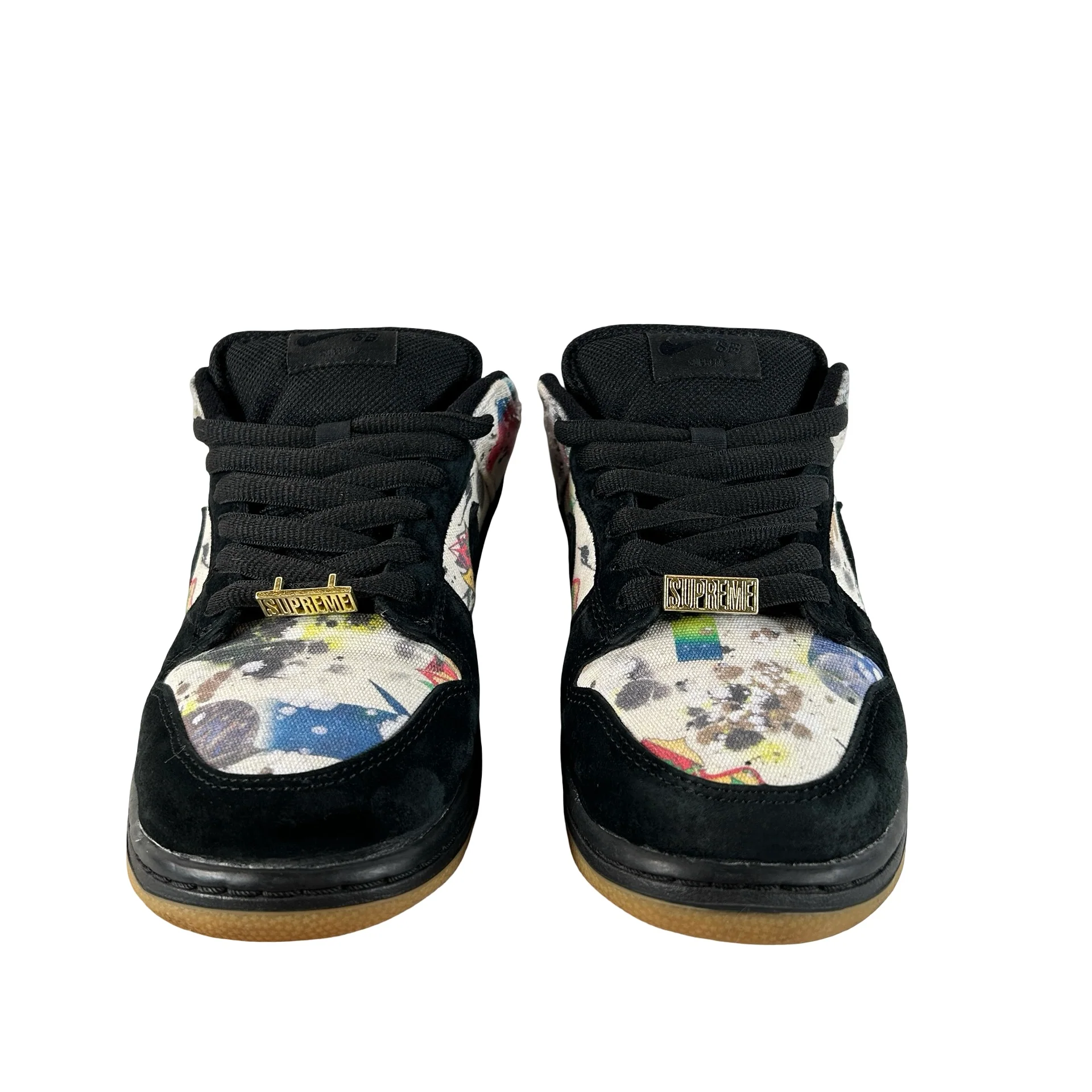 FD8778 001 Nike SB Dunk Low Supreme Rammellzee [USED] - 8 M (Used3) - Image 2