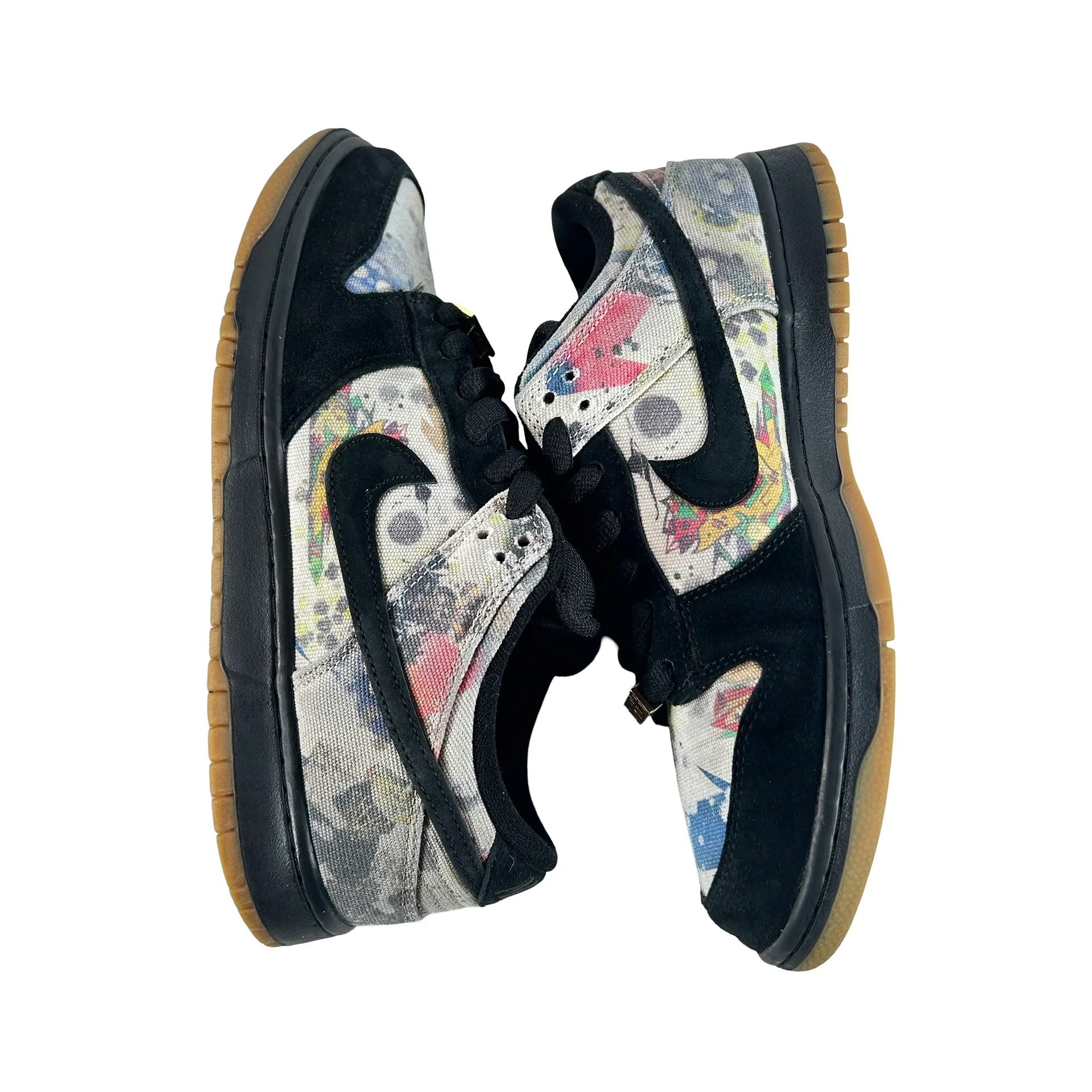 FD8778 001 Nike SB Dunk Low Supreme Rammellzee [USED] - 9 M (Used4) - Image 4