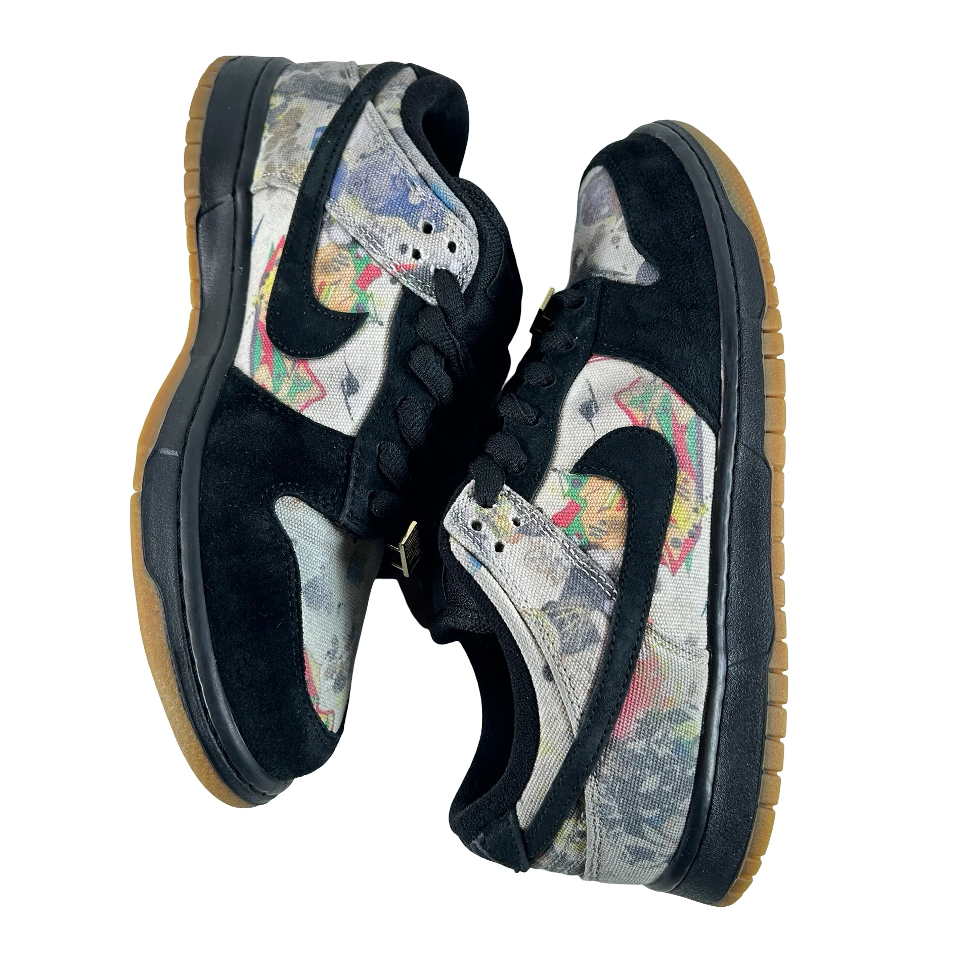 FD8778 001 Nike SB Dunk Low Supreme Rammellzee [USED] - 9 M (Used4) - Image 5