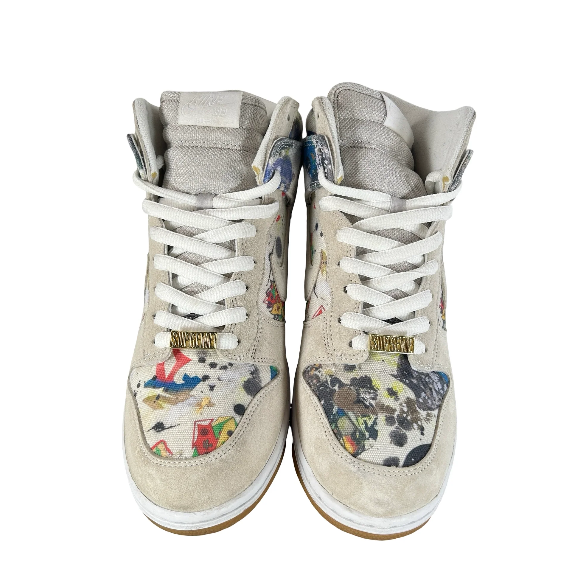 FD8779 100 Nike SB Dunk High Supreme Rammellzee [USED] - 10.5 M (Used3) - Image 2