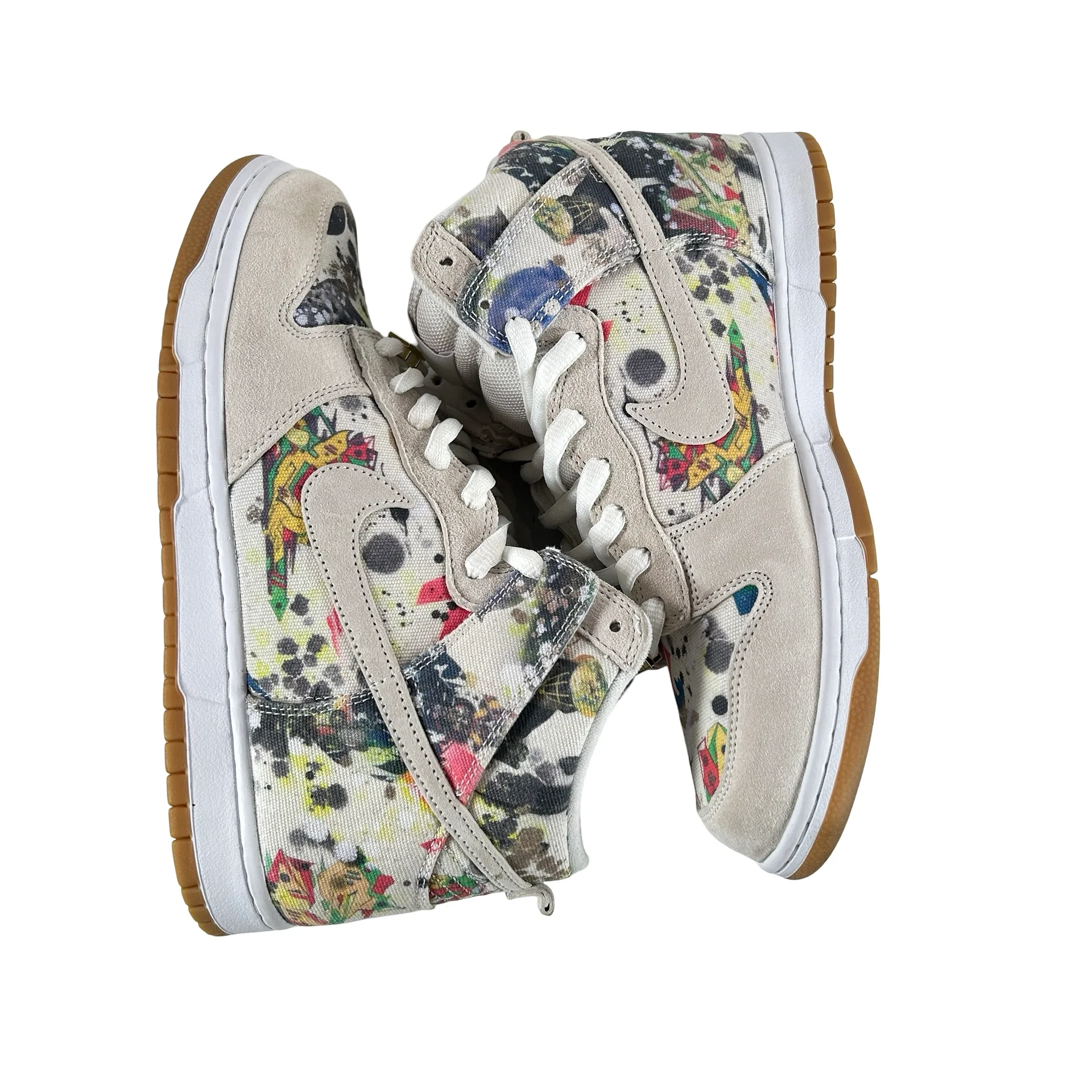 FD8779 100 Nike SB Dunk High Supreme Rammellzee [USED] - 11 M (Used2) - Image 4