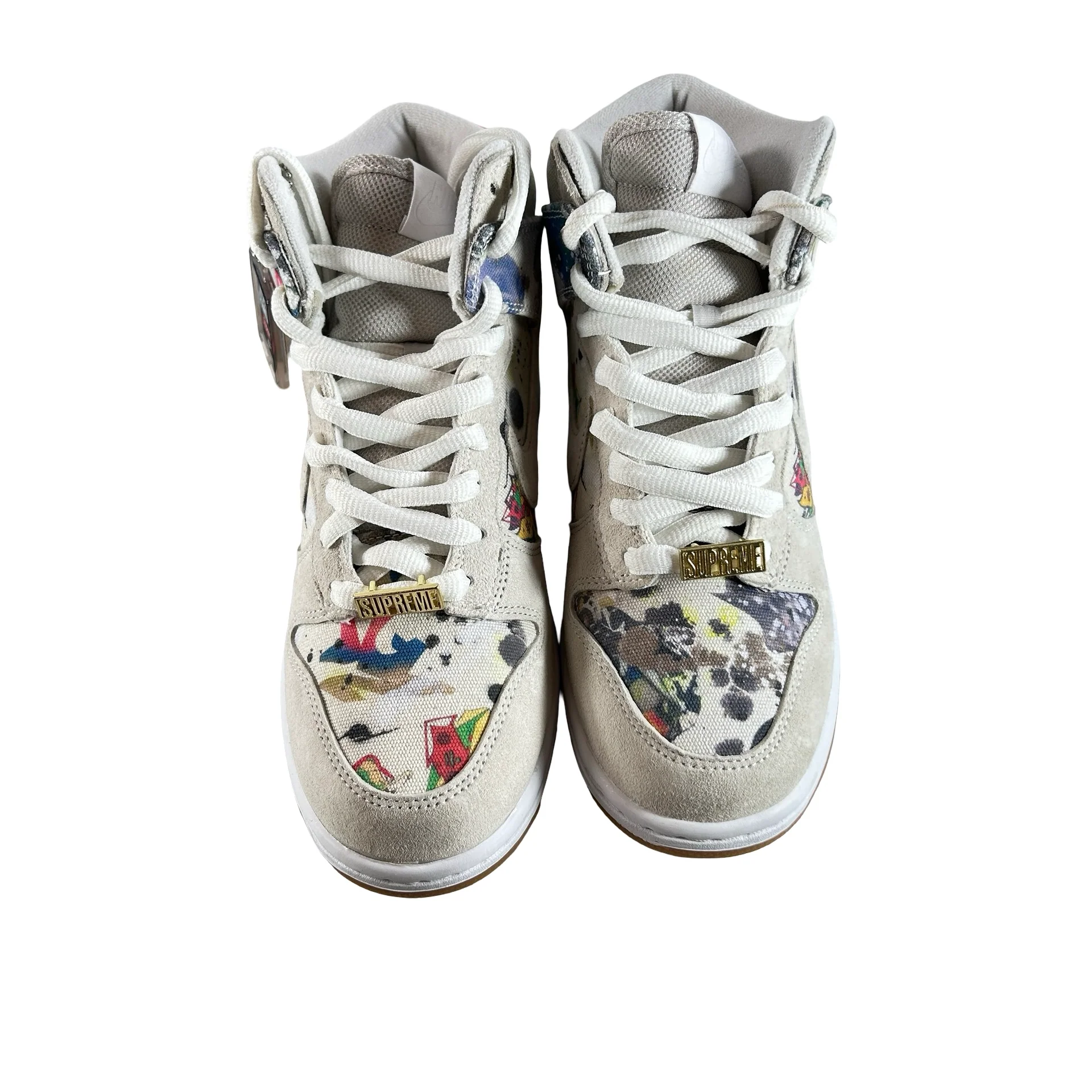 FD8779 100 Nike SB Dunk High Supreme Rammellzee [USED] - 7 M (Used) (Replace Box) - Image 2