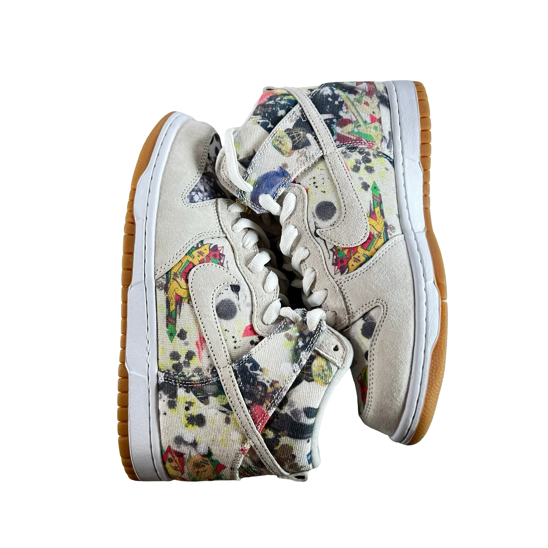 FD8779 100 Nike SB Dunk High Supreme Rammellzee [USED] - 7 M (Used) (Replace Box) - Image 5