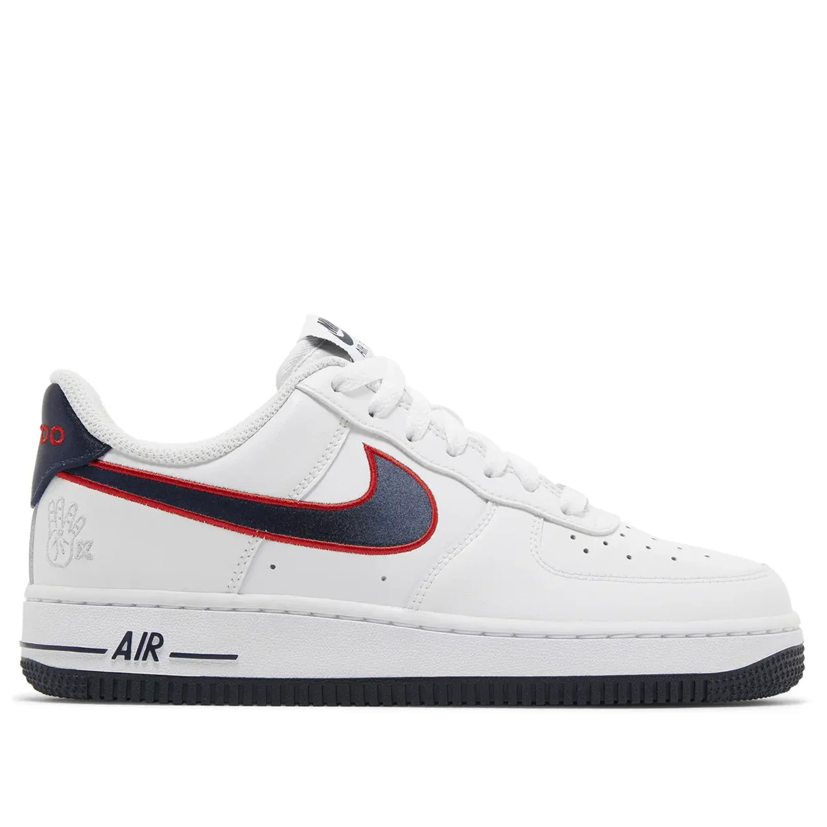 FJ0710 100 Nike Air Force 1 Low Houston Comets 4-Peat (Women's) - Image 2