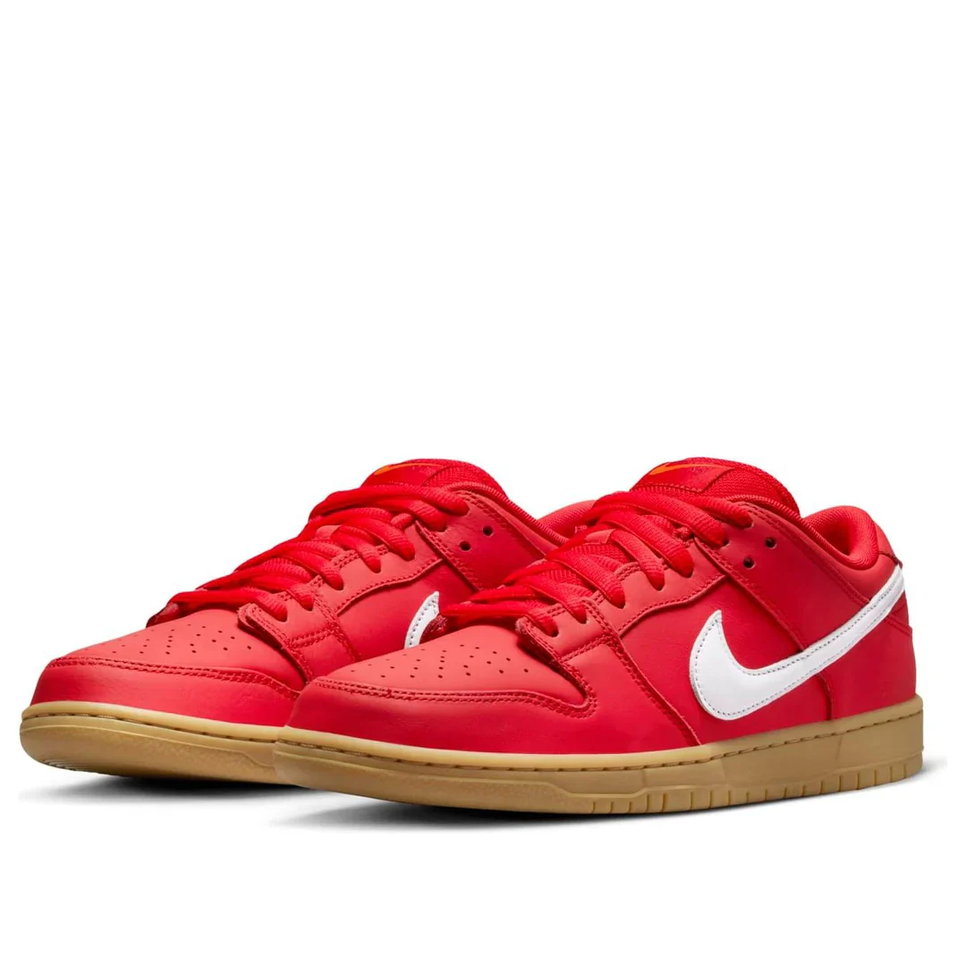 FJ1674 600 Nike SB Dunk Low University Red Gum - Image 2