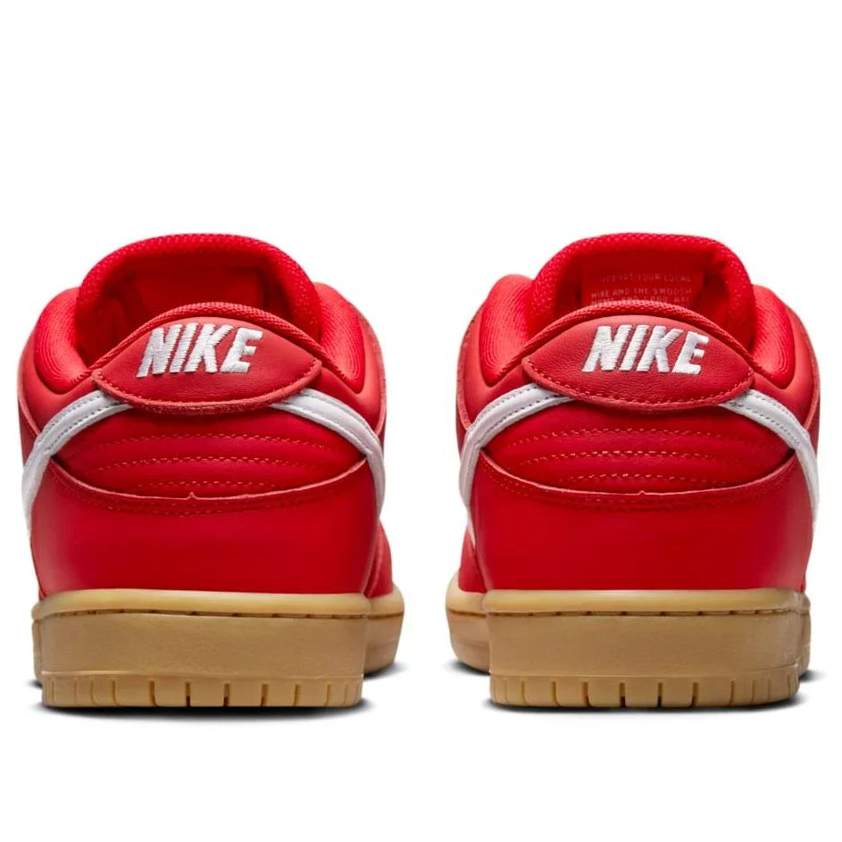 FJ1674 600 Nike SB Dunk Low University Red Gum - Image 4
