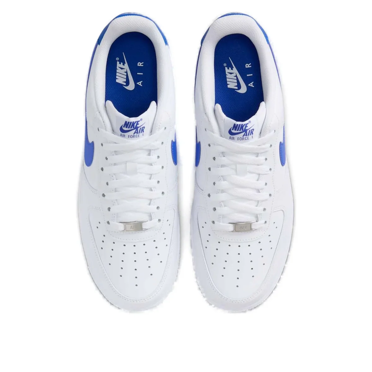 FJ4146 113 Nike Air Force 1 Low '07 White Hyper Royal - Image 4