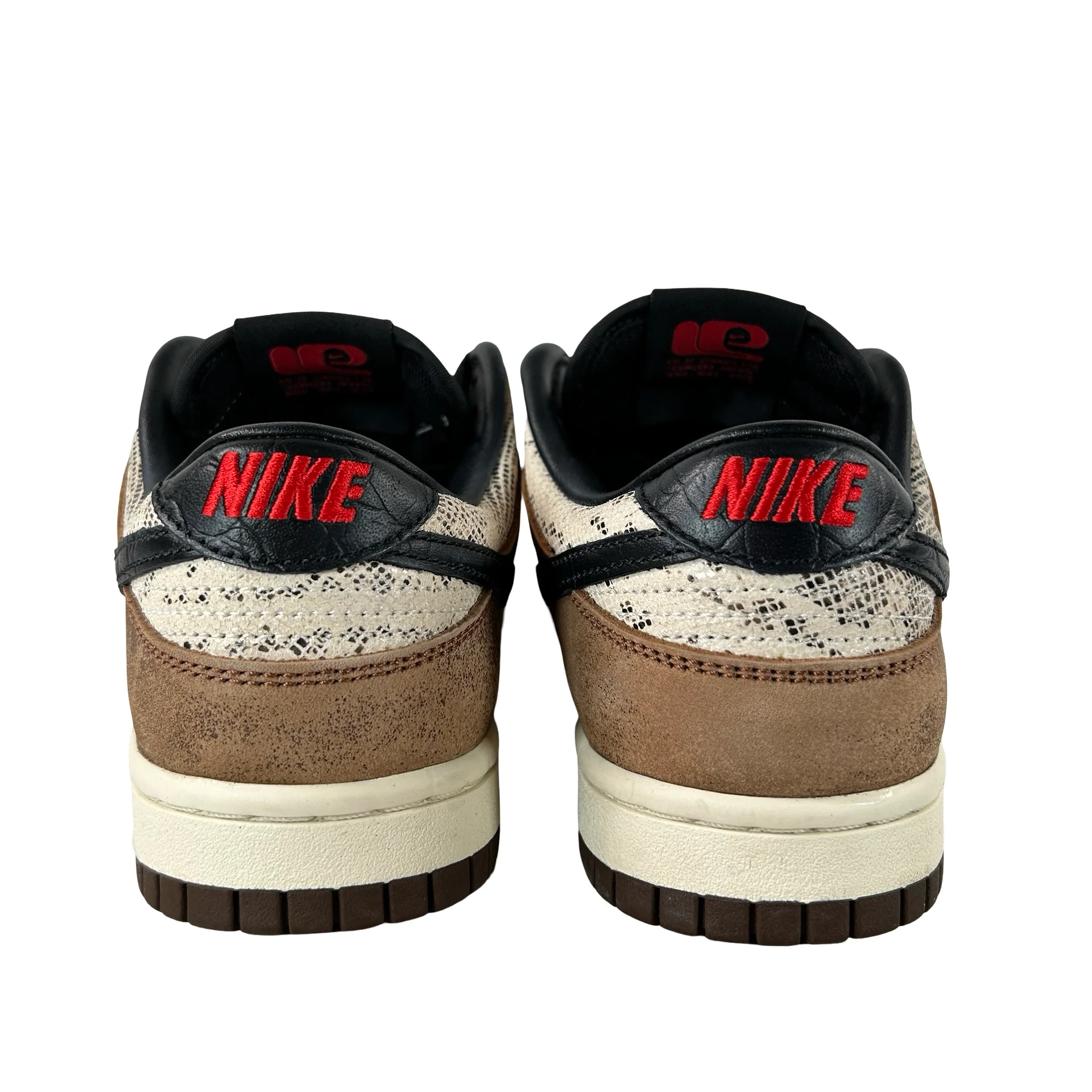 FJ5434 120 Nike Dunk Low Premium CO.JP Brown Snakeskin [USED] - 5 M (Used) (No Box) - Image 3