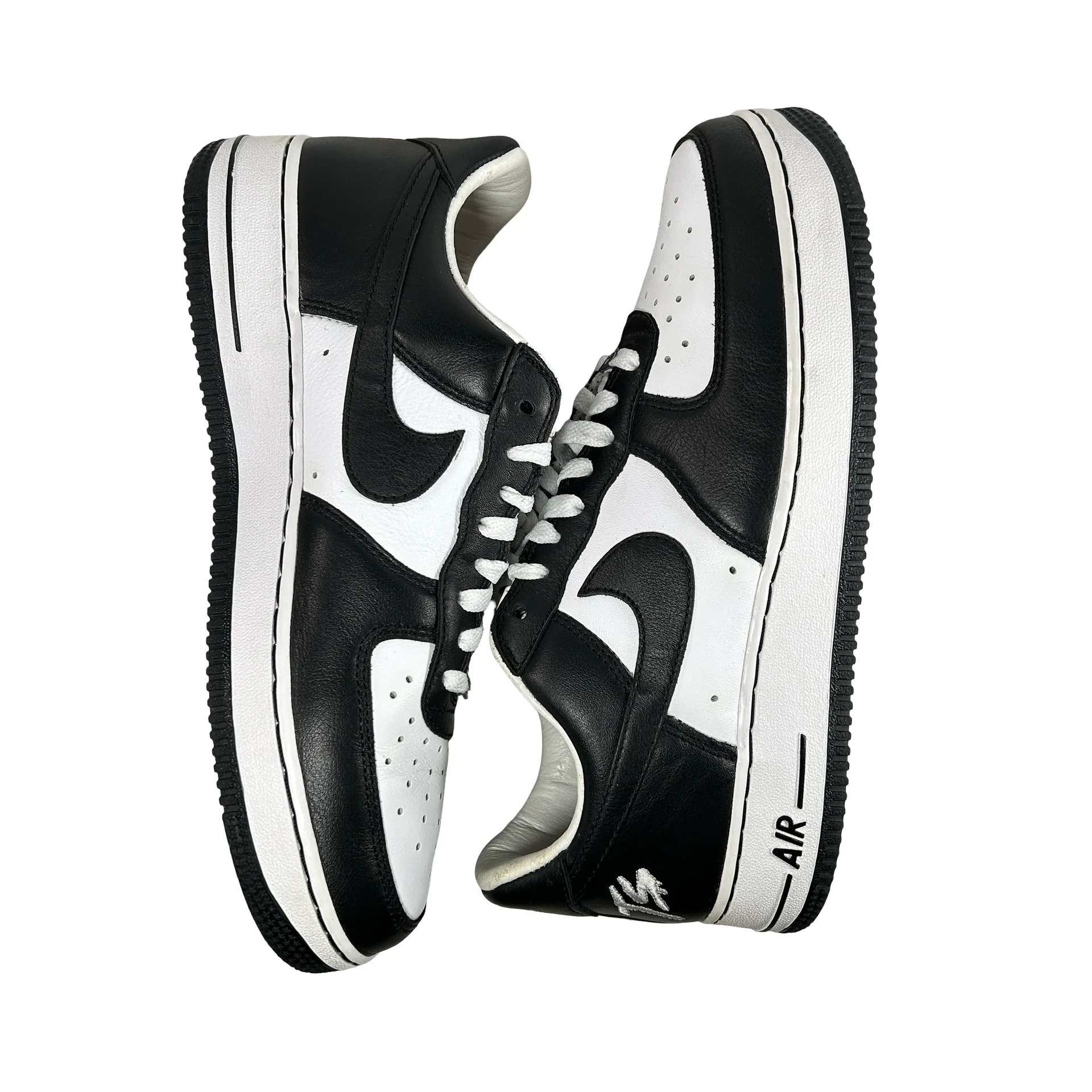 FJ5756 100 Nike Air Force 1 Low QS Terror Squad Blackout [USED] - 8.5 M (Used3) (No Box3) - Image 5