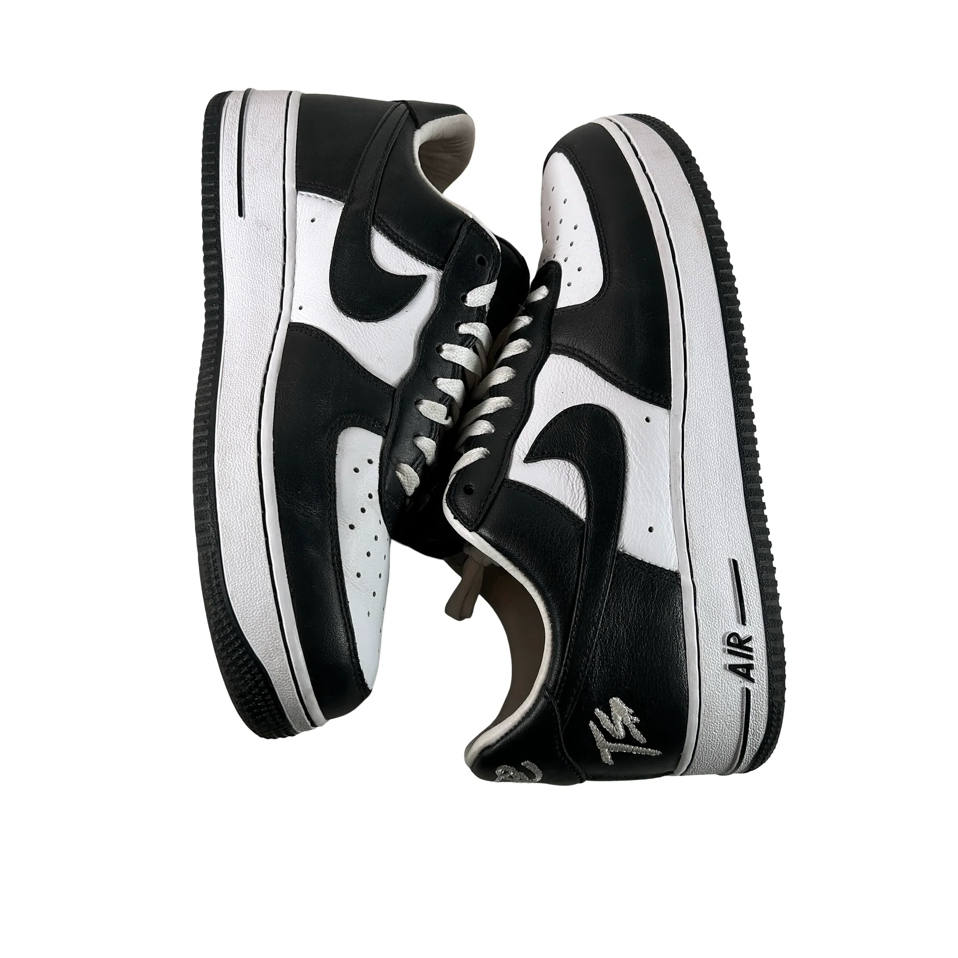 FJ5756 100 Nike Air Force 1 Low QS Terror Squad Blackout [USED] - 9.5 M (Used2) - Image 5