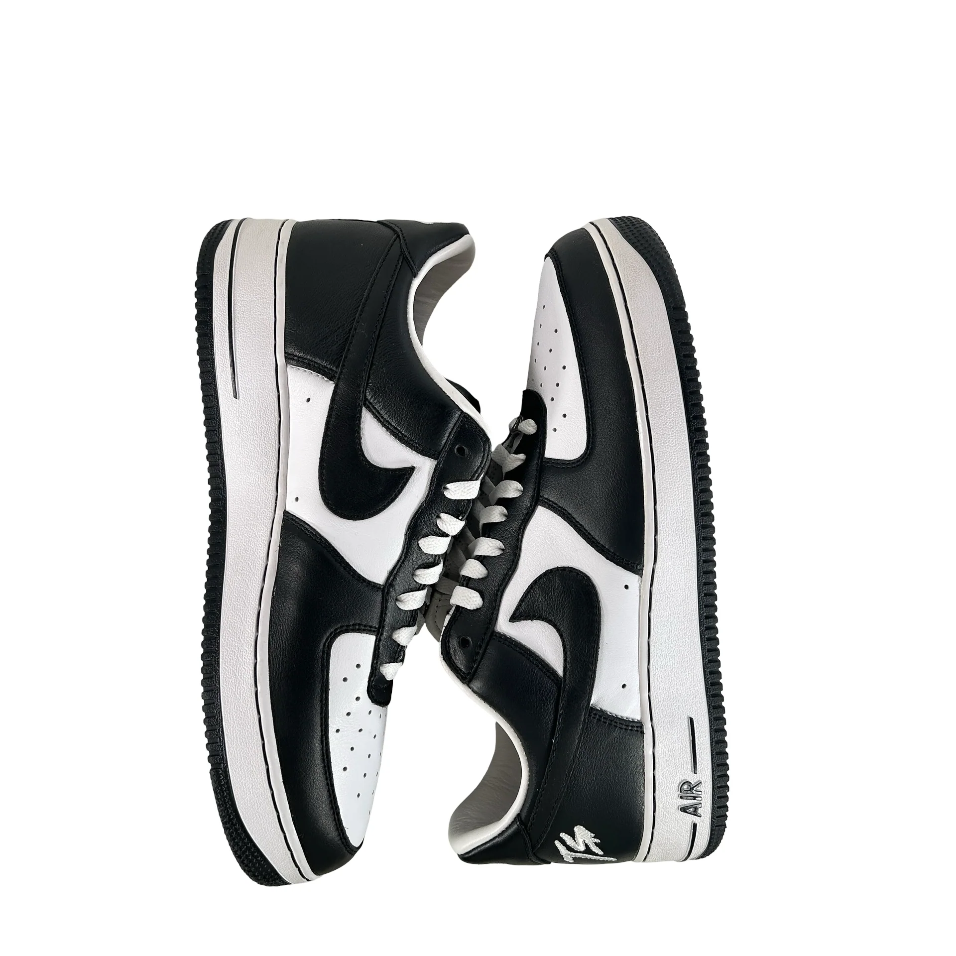 FJ5756 100 Nike Air Force 1 Low Terror Squad Blackout [USED] - 12 M (Used) (No Box) - Image 5