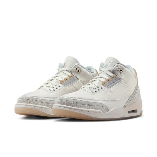 FJ9479 100 Air Jordan 3 Retro Craft Ivory [NO BOX] - Image 2
