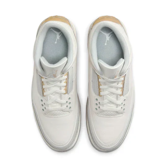 FJ9479 100 Air Jordan 3 Retro Craft Ivory [NO BOX] - Image 3