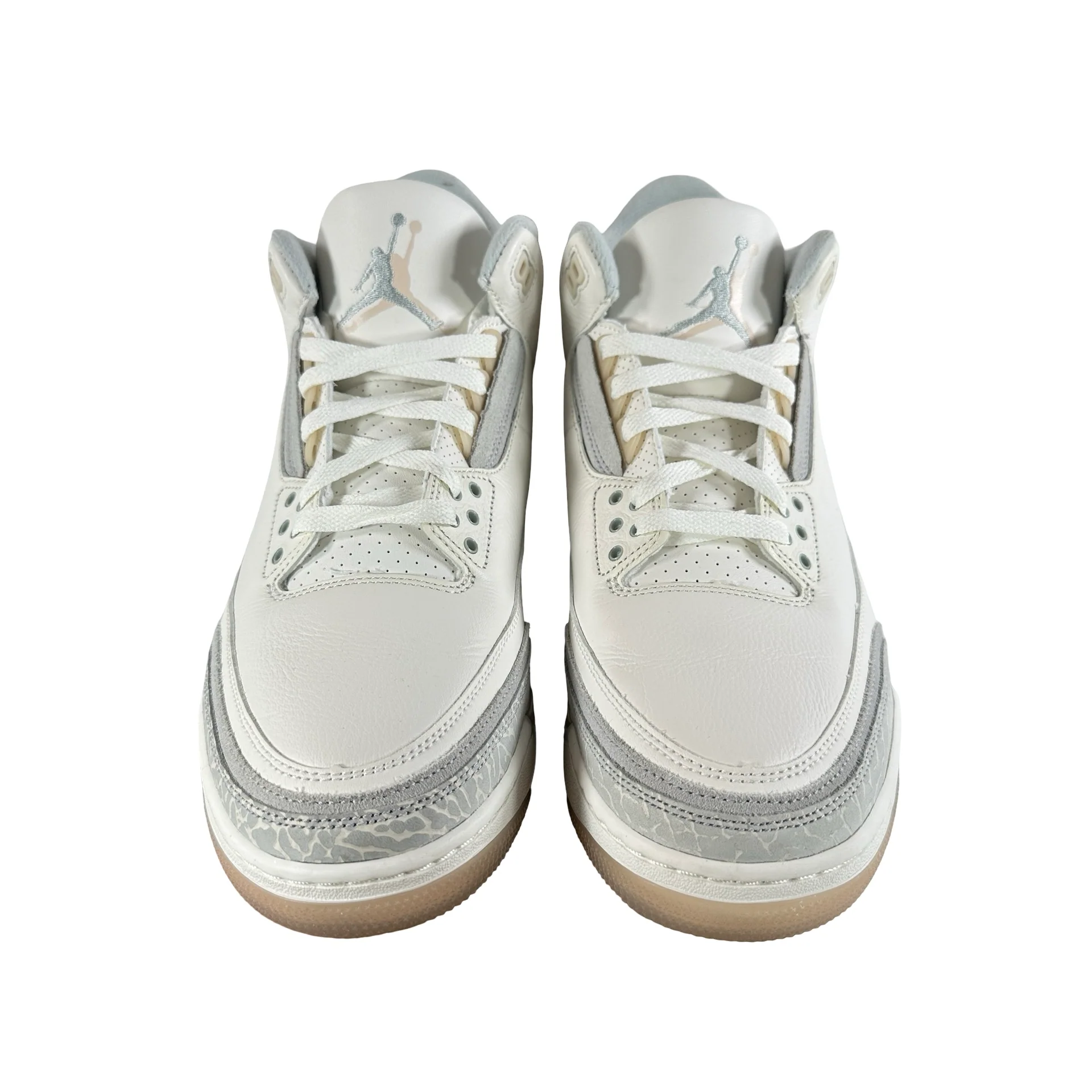 FJ9479 100 Jordan 3 Retro Craft Ivory [USED] - 12 M (Used) (No Box) - Image 2