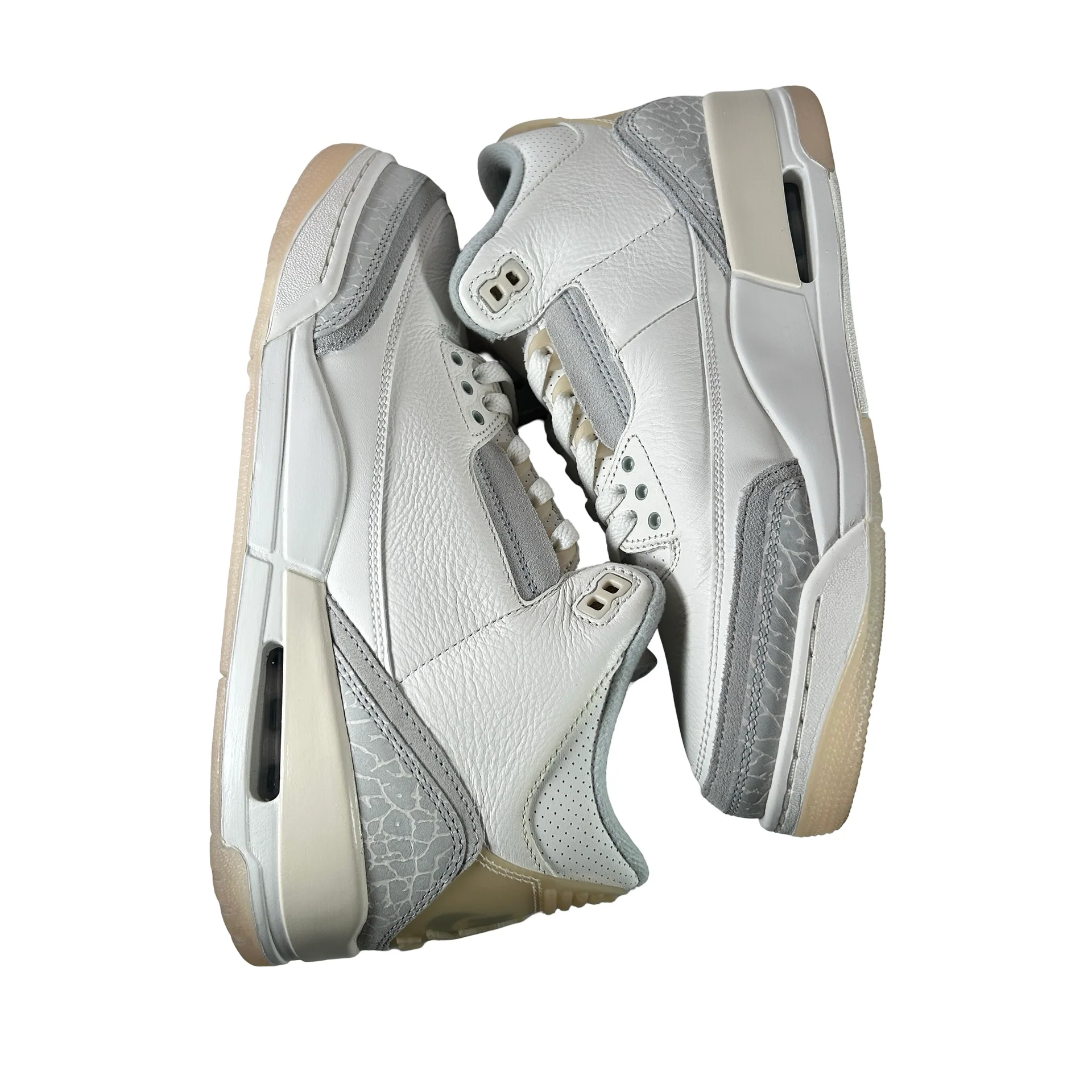 FJ9479 100 Jordan 3 Retro Craft Ivory [USED] - 9 M (Used5) - Image 4