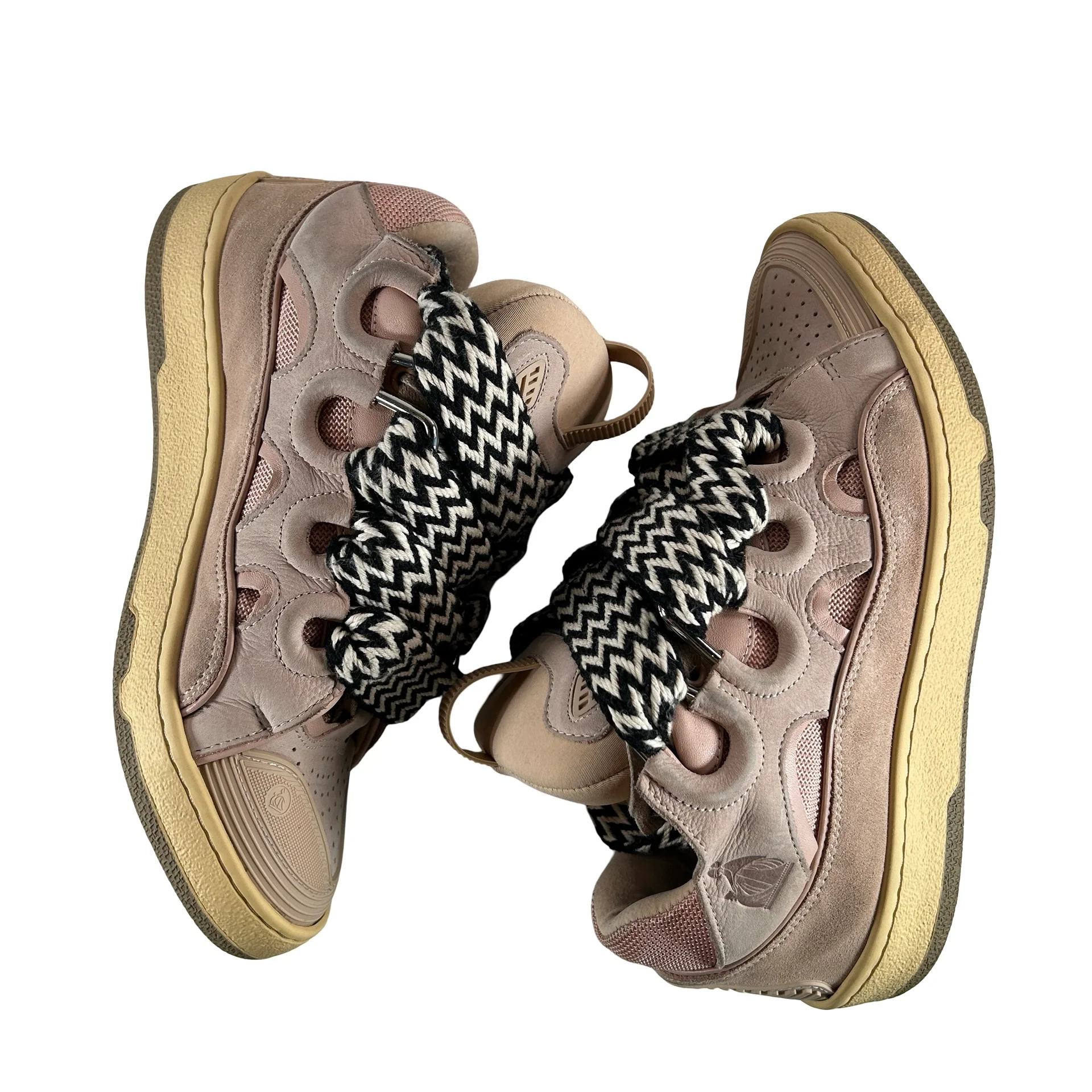 FM-SKRK11-DRA2-A20 Lanvin Leather Curb Pale Pink [USED] - 40 EU (Used) - Image 5