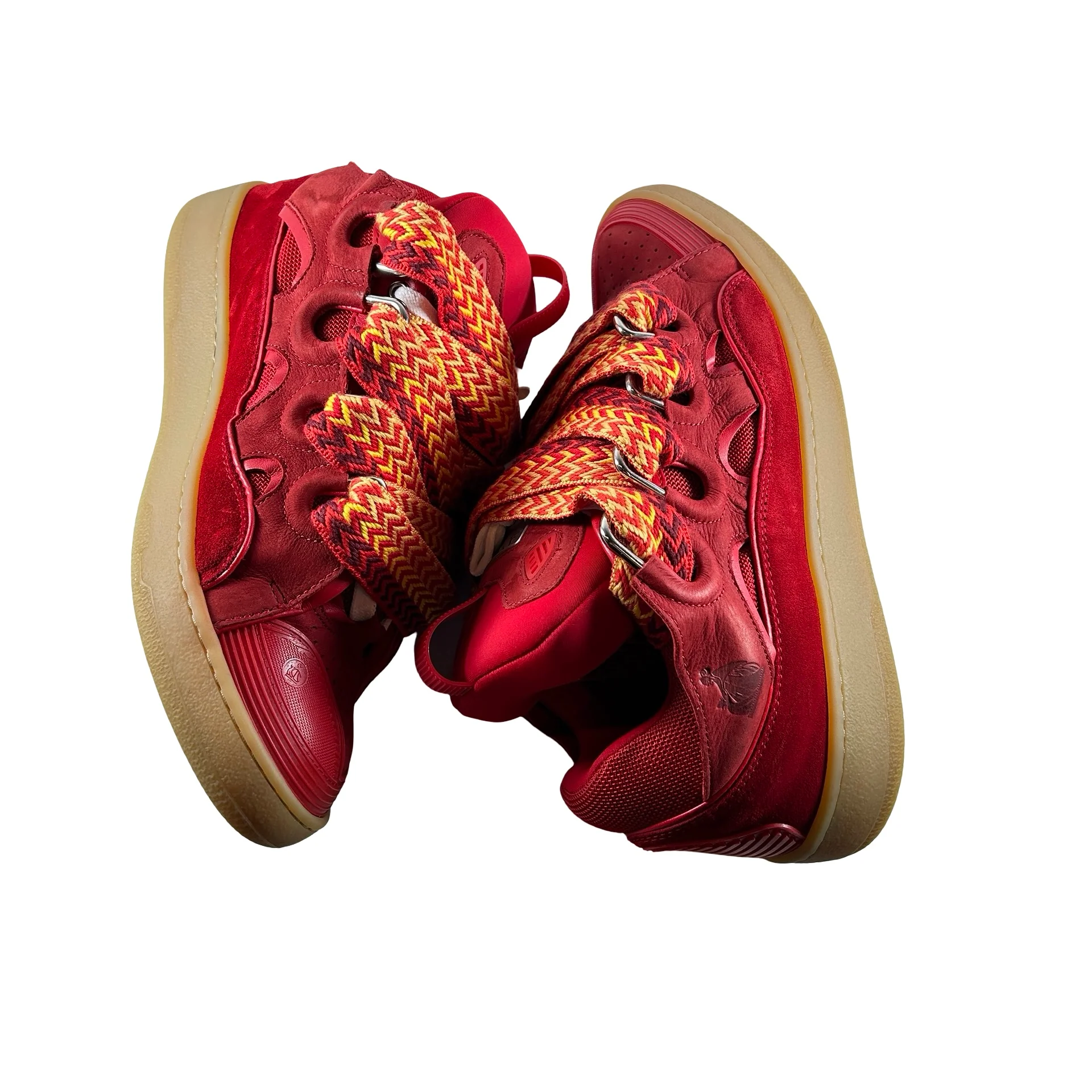 FM SKRK11 DRAG E2237 Lanvin Leather Curb Poppy Red [USED] - 45 M (Used) - Image 5