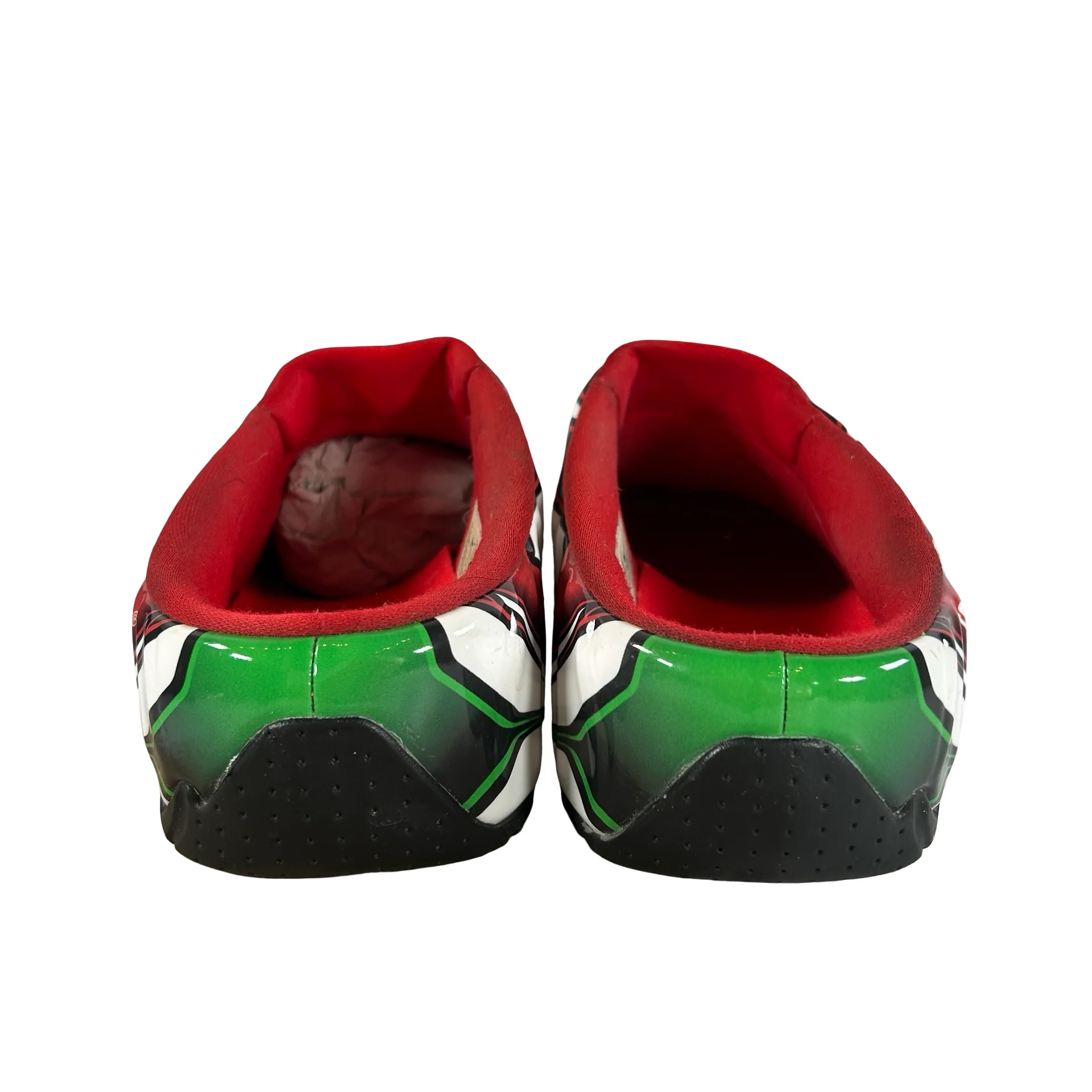 FN0289 100 Nike Clogposite Supreme White Gym Red Green [USED] - 10.5 M (Used2) - Image 3