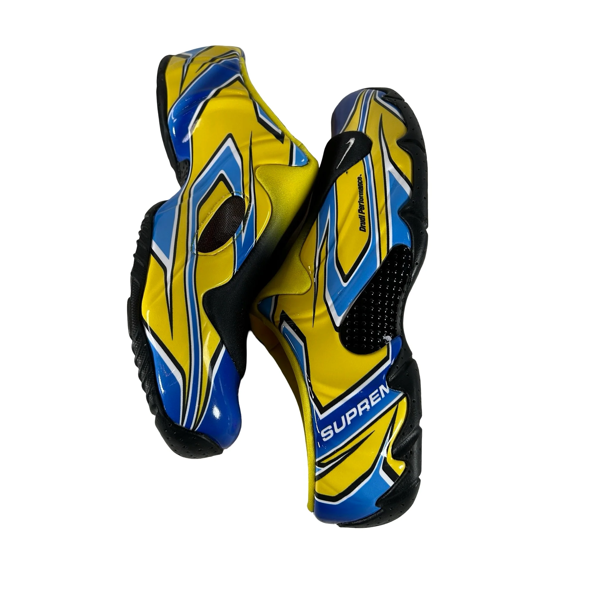 FN0289 700 Nike Clogposite Supreme Opti Yellow Blue [USED] - 8 M (VNDS) - Image 5
