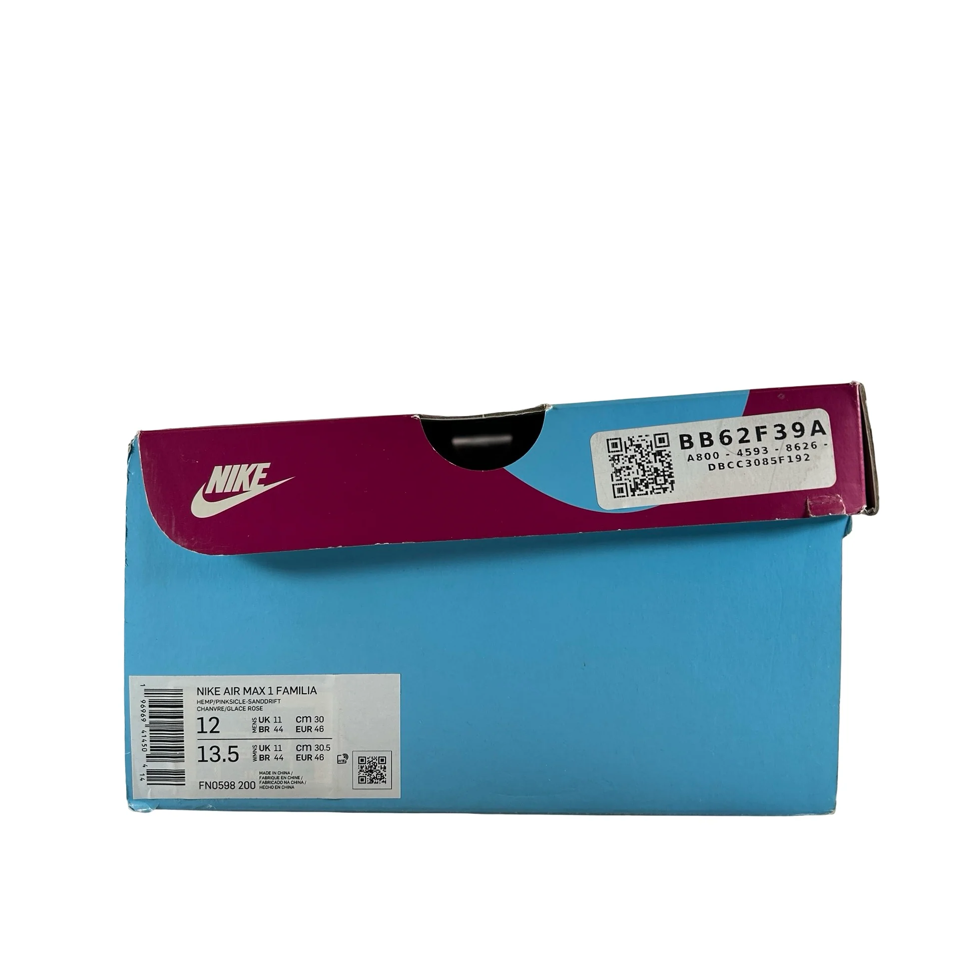 FN0598 200 Nike Air Max 1 Familia [USED] - 12 M (Used) - Image 7