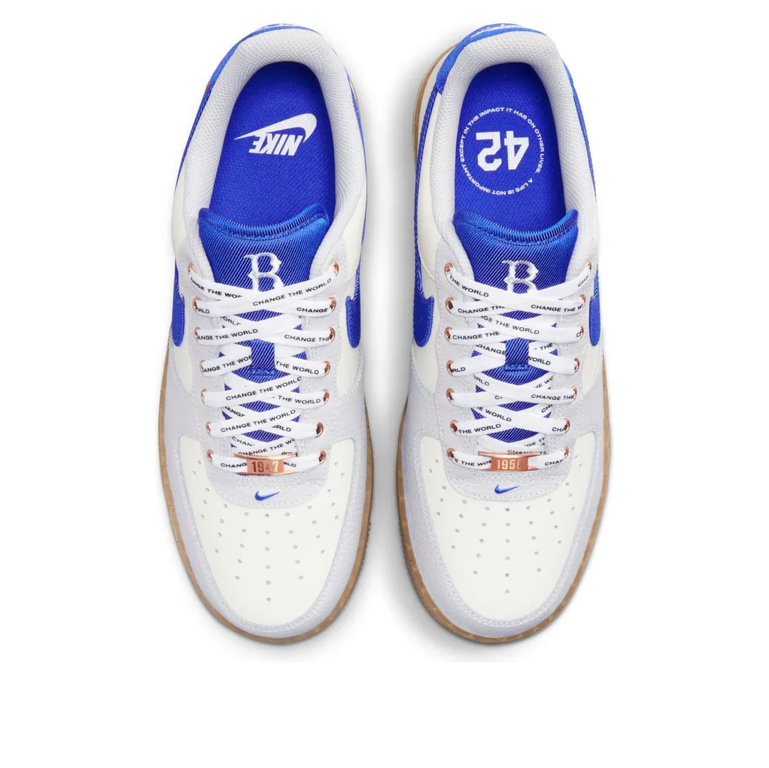 FN1868 100 Nike Air Force 1 Low Jackie Robinson - Image 4