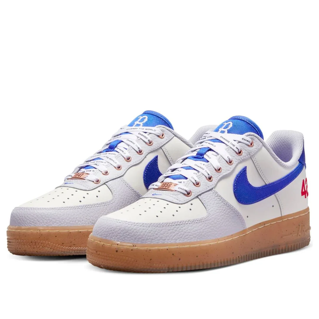 FN1868 100 Nike Air Force 1 Low Jackie Robinson - Image 5