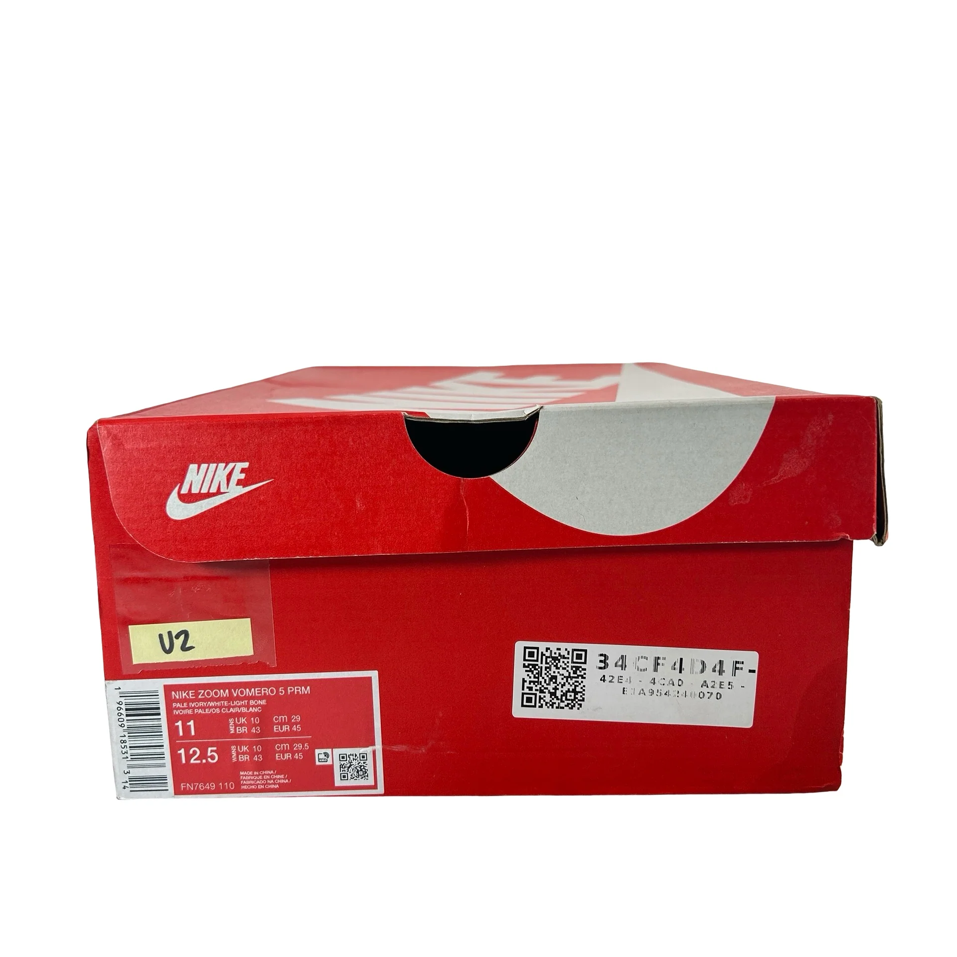 FN7649 110 Nike Zoom Vomero 5 Supersonic Light Bone Black [USED] - 11 M (Used2) - Image 7