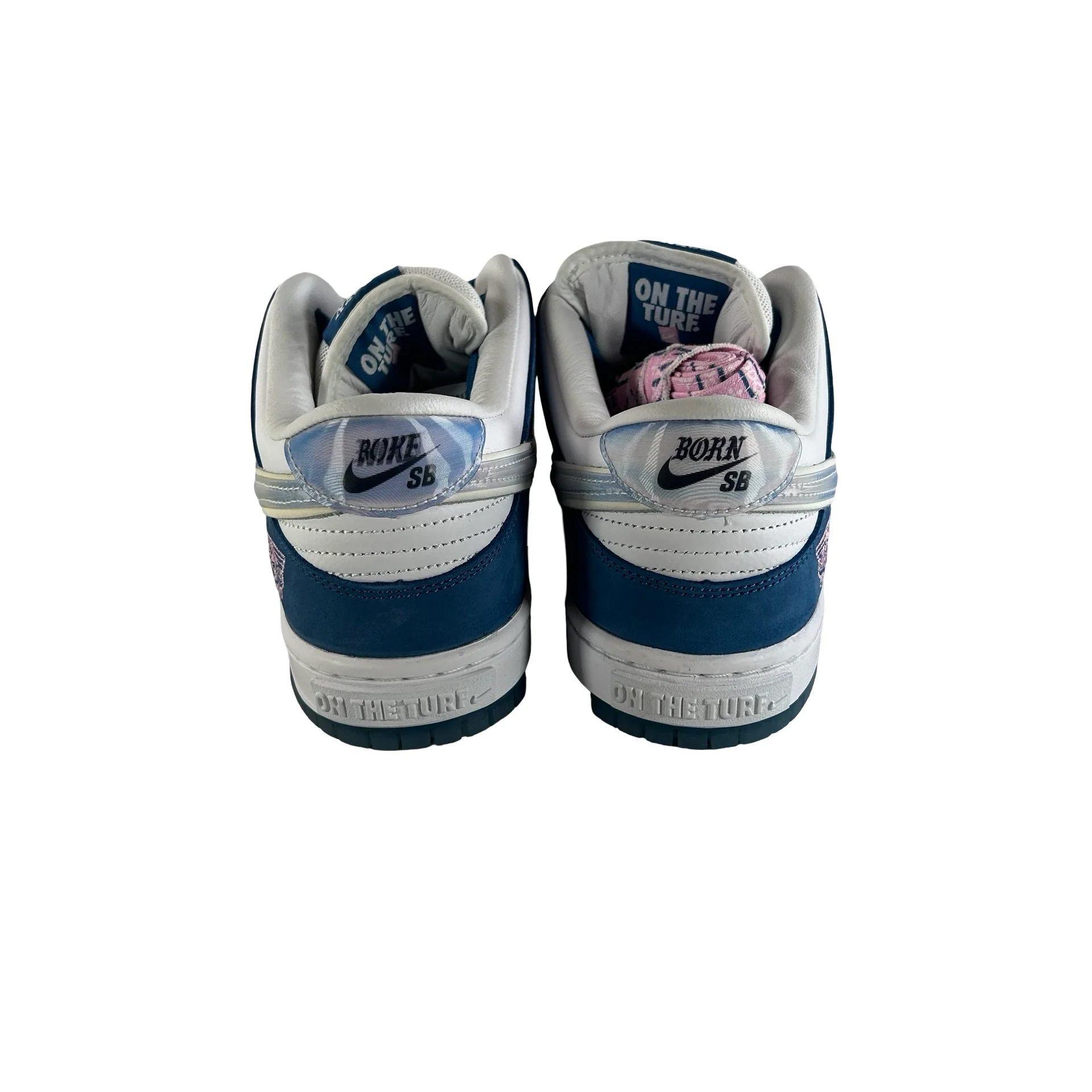 FN7819 400 Nike SB Dunk Low Born X Raised One Block At A Time - 10 M (Yellowing) - Image 3