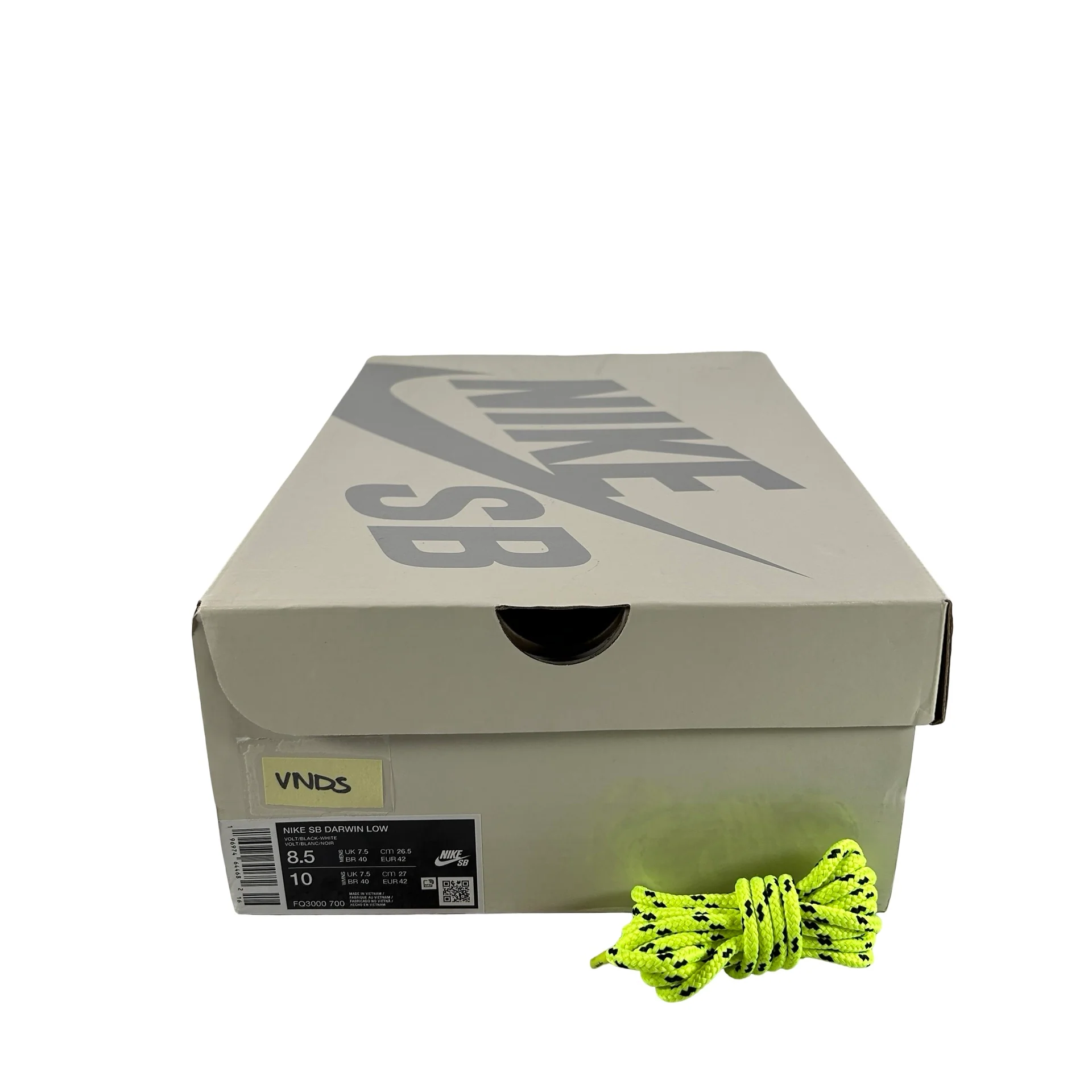 FQ3000 700 Nike SB Darwin Low Supreme Volt [USED] - 8.5 M (VNDS) - Image 7