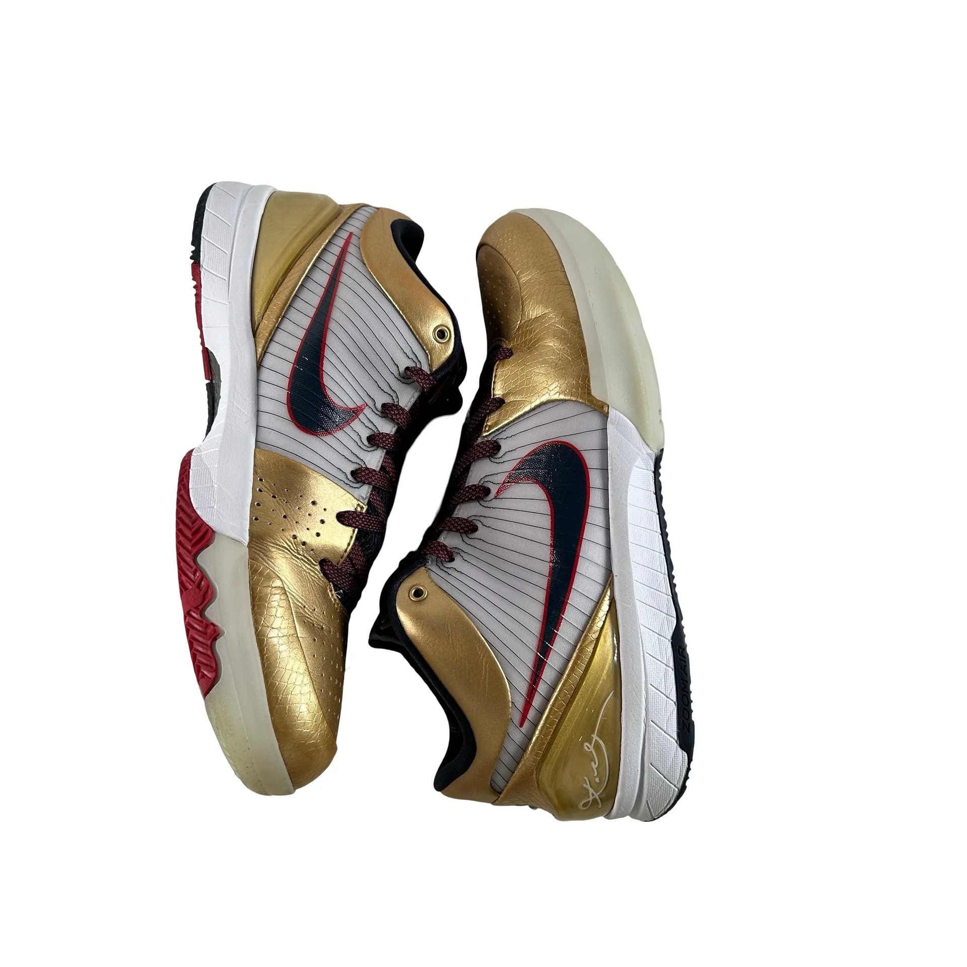 FQ3544 100 Nike Kobe 4 Protro Gold Medal (2024) - 9.5 M (USED) (No Box) - Image 5