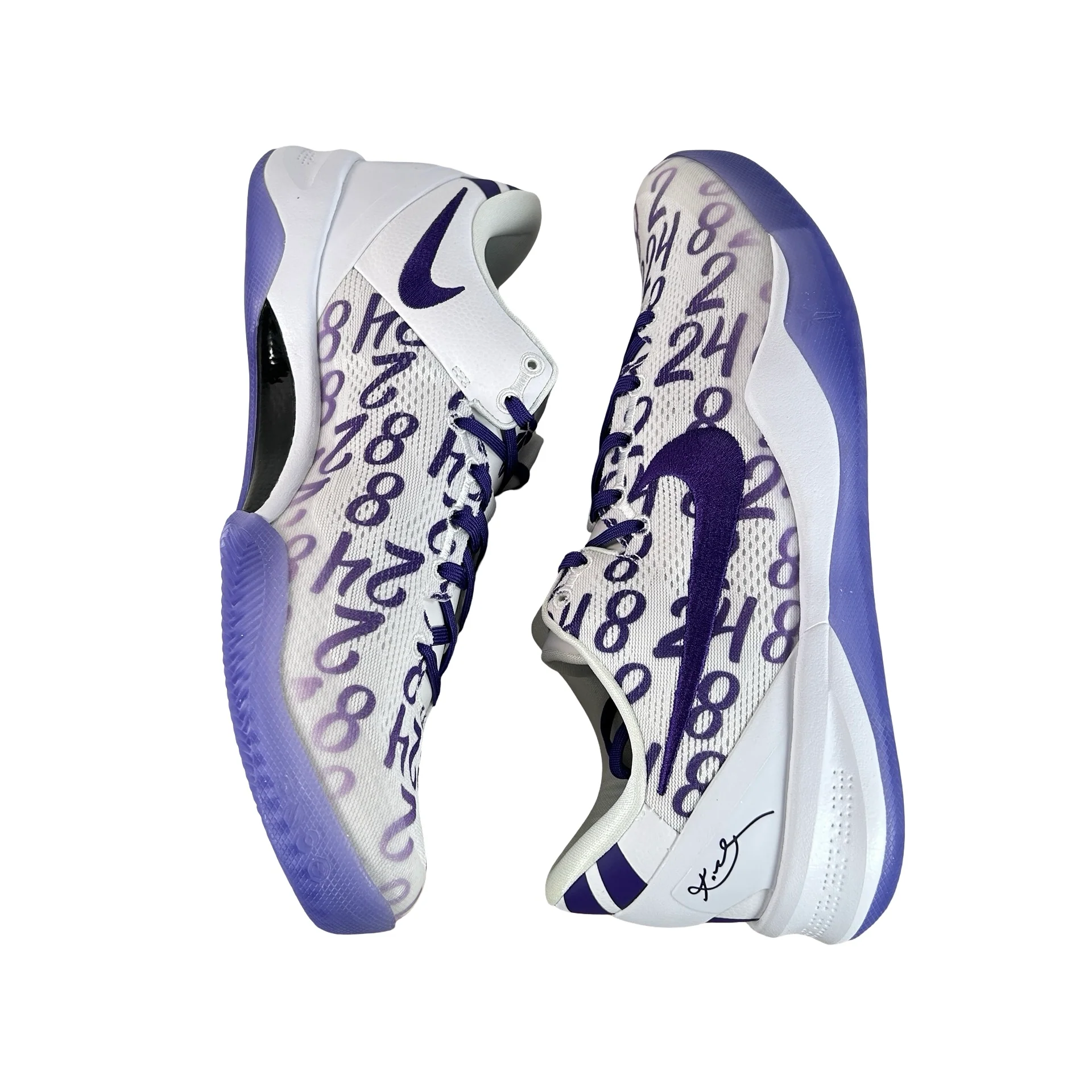 FQ3549 100 Nike Kobe 8 Protro Court Purple - 12 M (Yellowing Inner Right Midsole) - Image 5