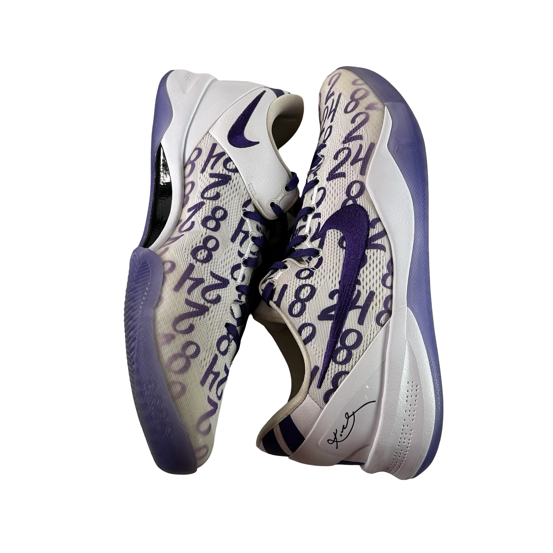 FQ3549 100 Nike Kobe 8 Protro Court Purple [USED] - 13 M (Used) - Image 4