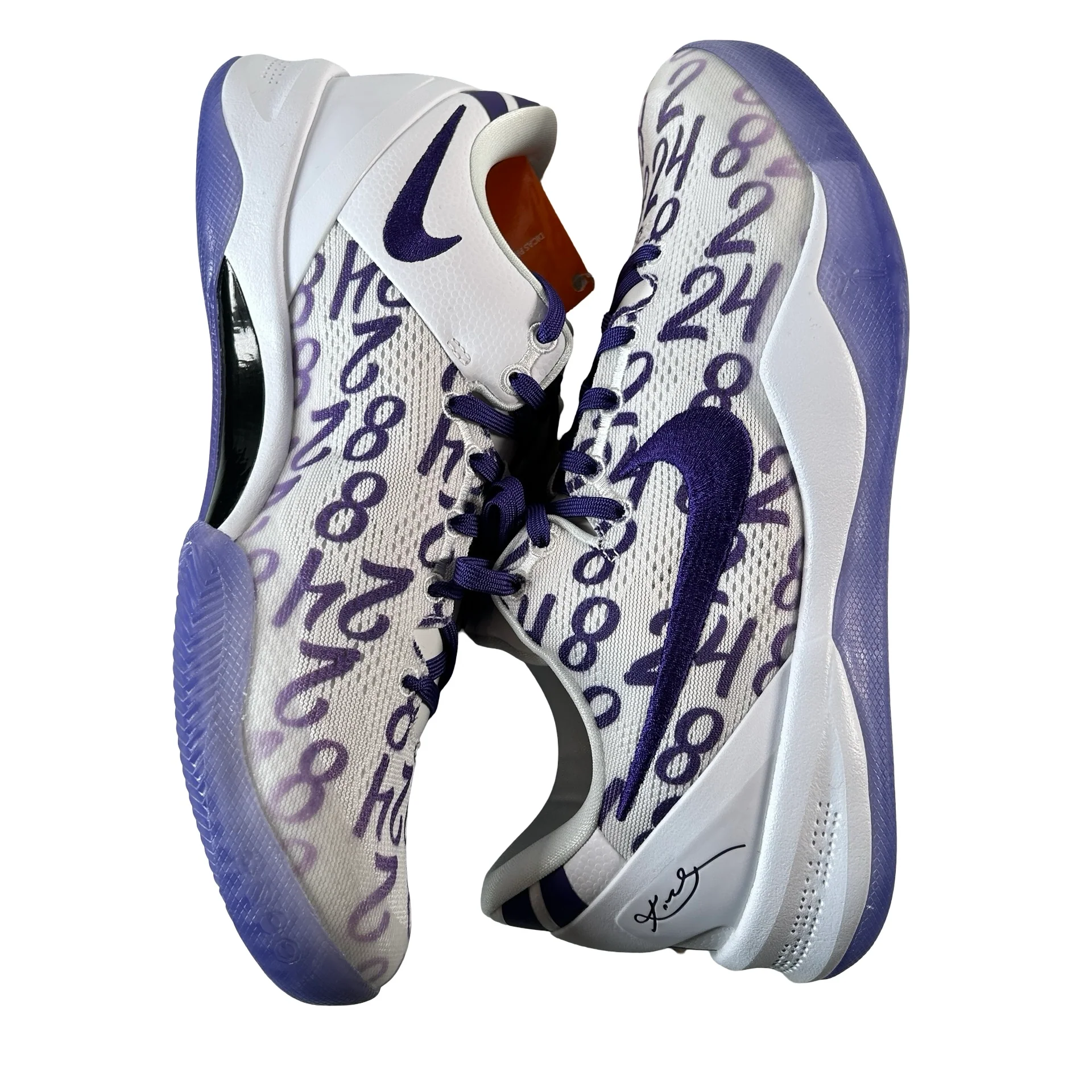 FQ3549 100 Nike Kobe 8 Protro Court Purple - 10 M (Yellowing) - Image 5