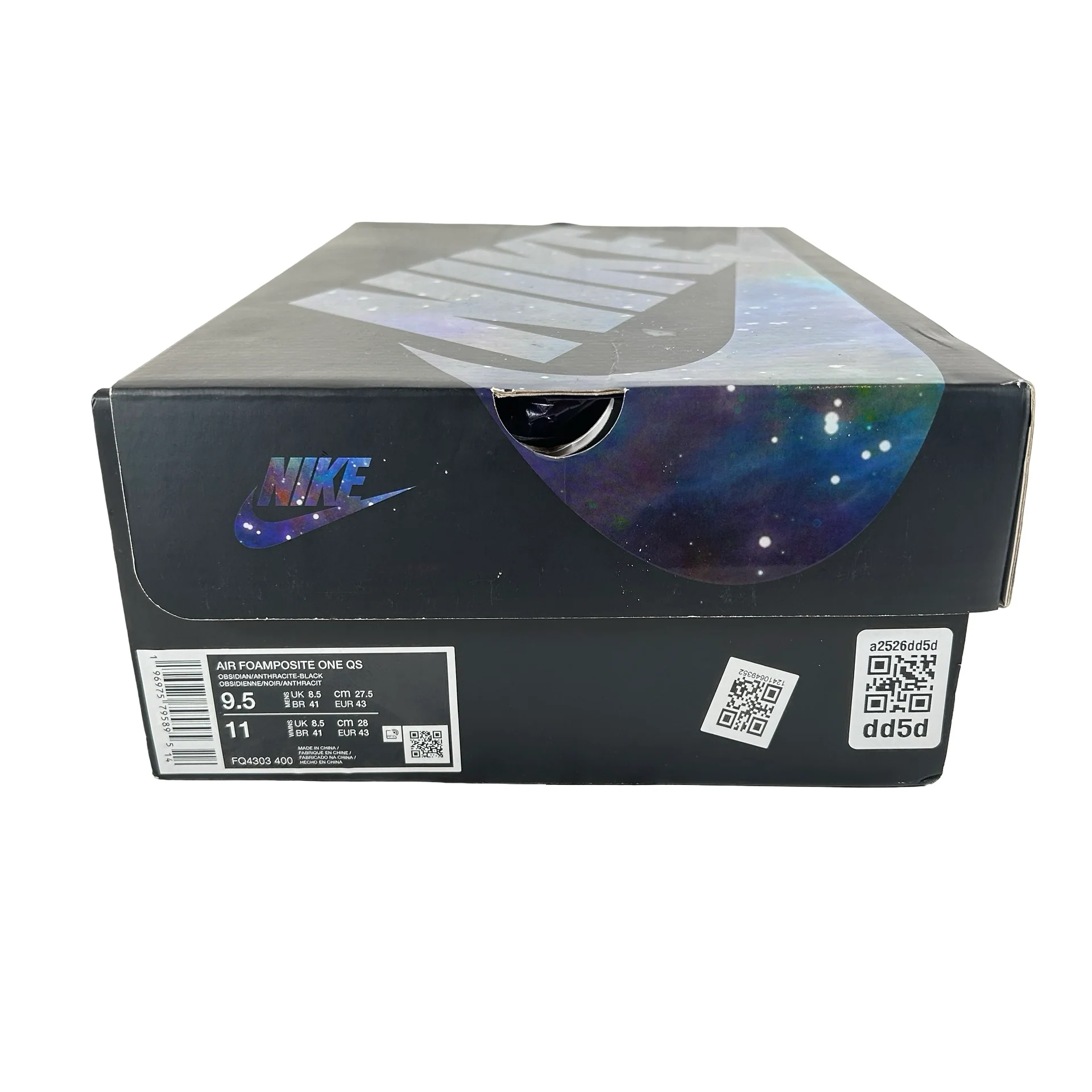 FQ4303 400 Nike Air Foamposite One Galaxy (2025) [USED] - 9.5 M (Used) - Image 7