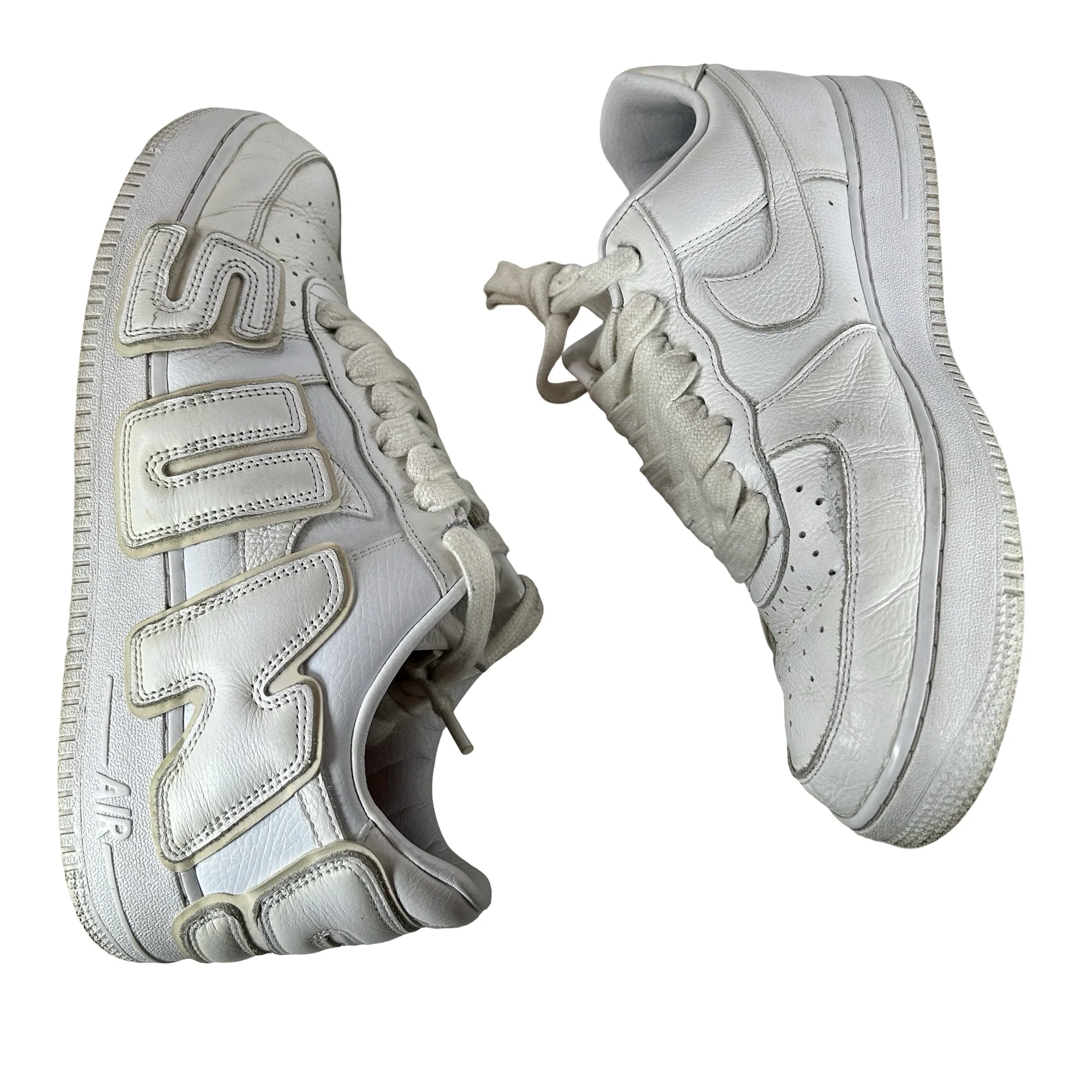 FQ7069 100 Nike Air Force 1 Low Cactus Plant Flea Market White (2024) [USED] - 12 M (Used2) - Image 4