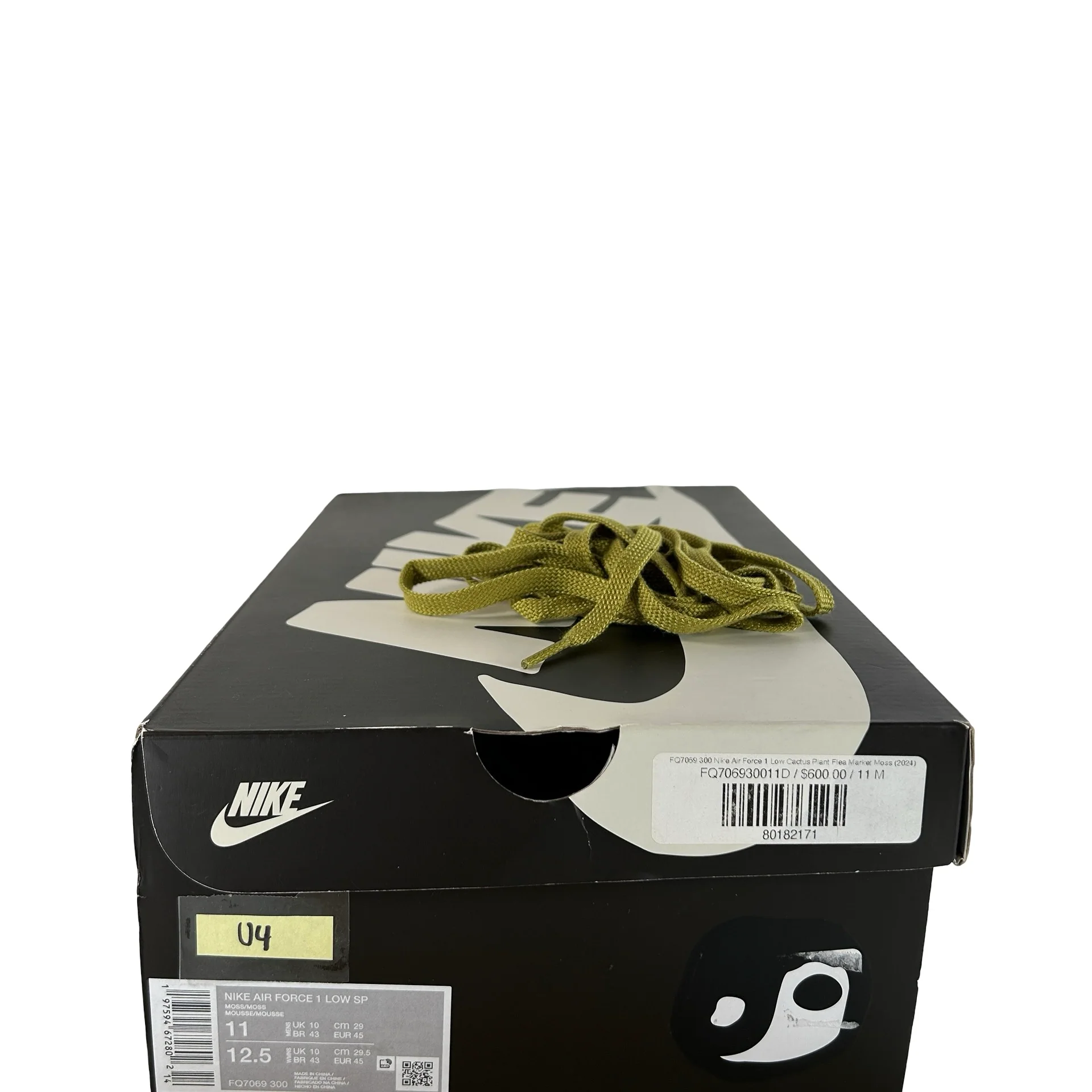 FQ7069 300 Nike Air Force 1 Low Cactus Plant Flea Market Moss (2024) [USED] - 11 M (Used4) - Image 7