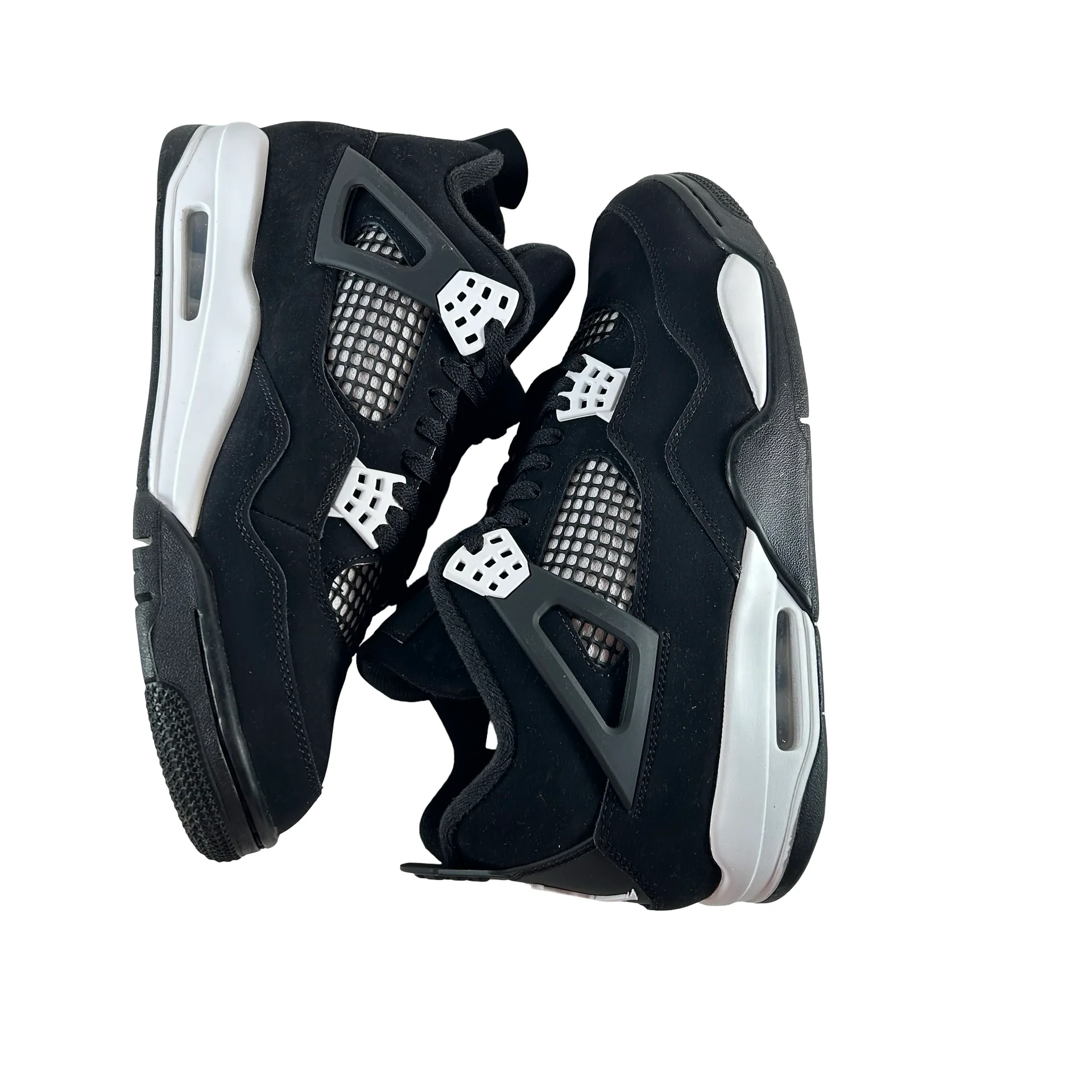 FQ8138 001 Air Jordan 4 Retro White Thunder [USED] - 10.5 M (Used8) - Image 5