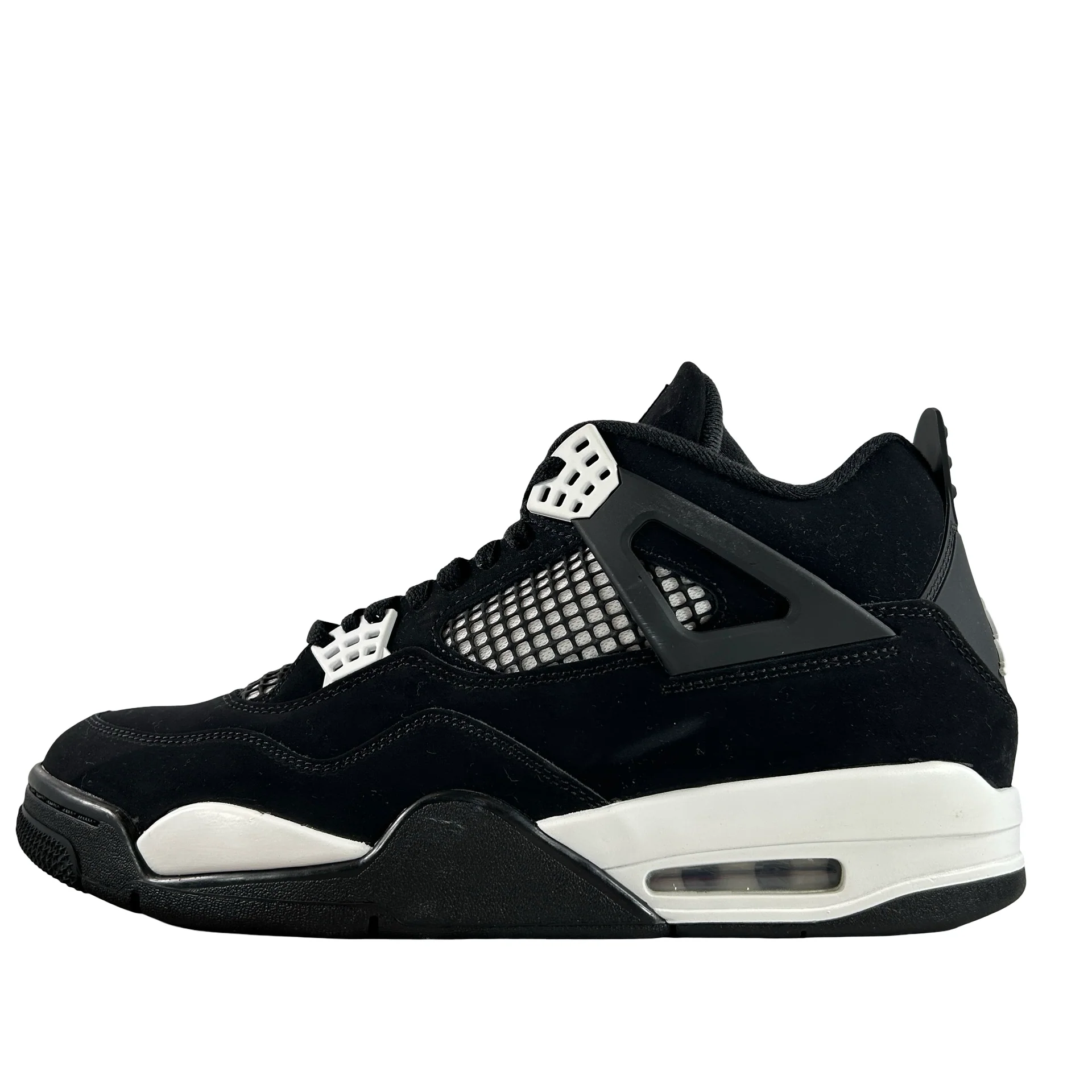 FQ8138 001 Air Jordan 4 Retro White Thunder [USED] - 12 M (Used4)