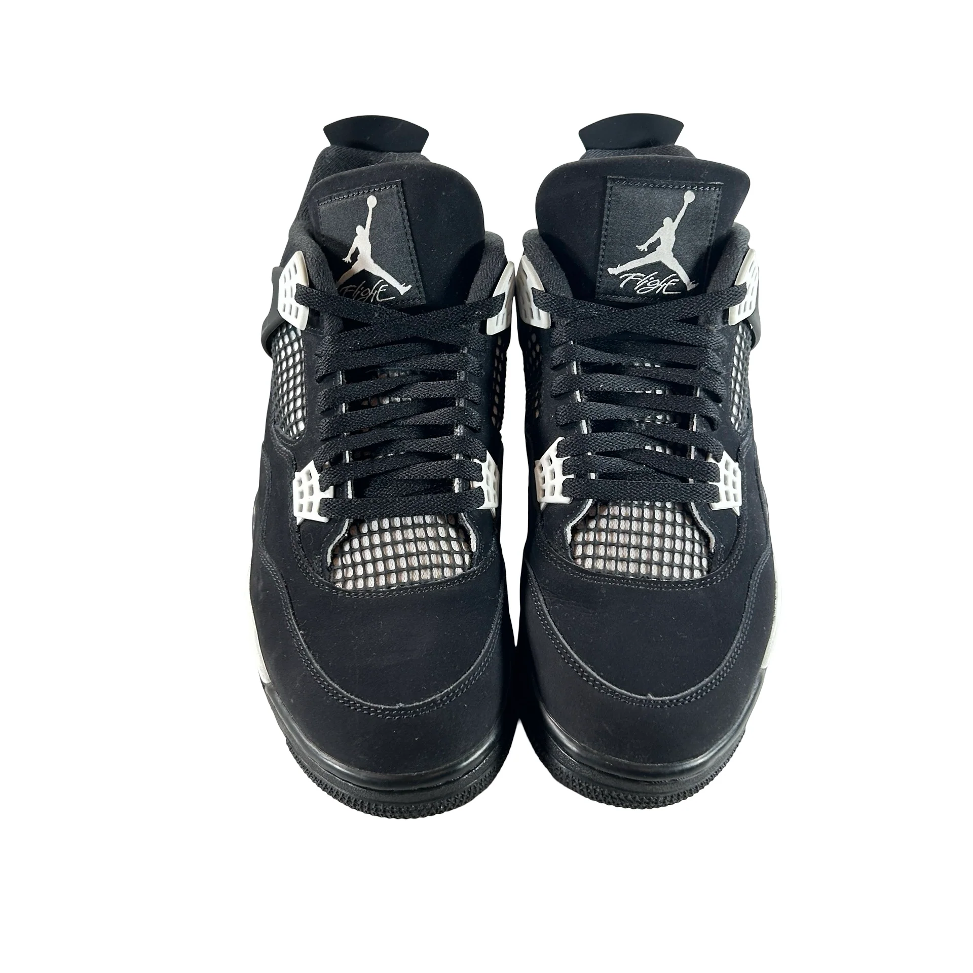 FQ8138 001 Air Jordan 4 Retro White Thunder [USED] - 12 M (Used8) - Image 2