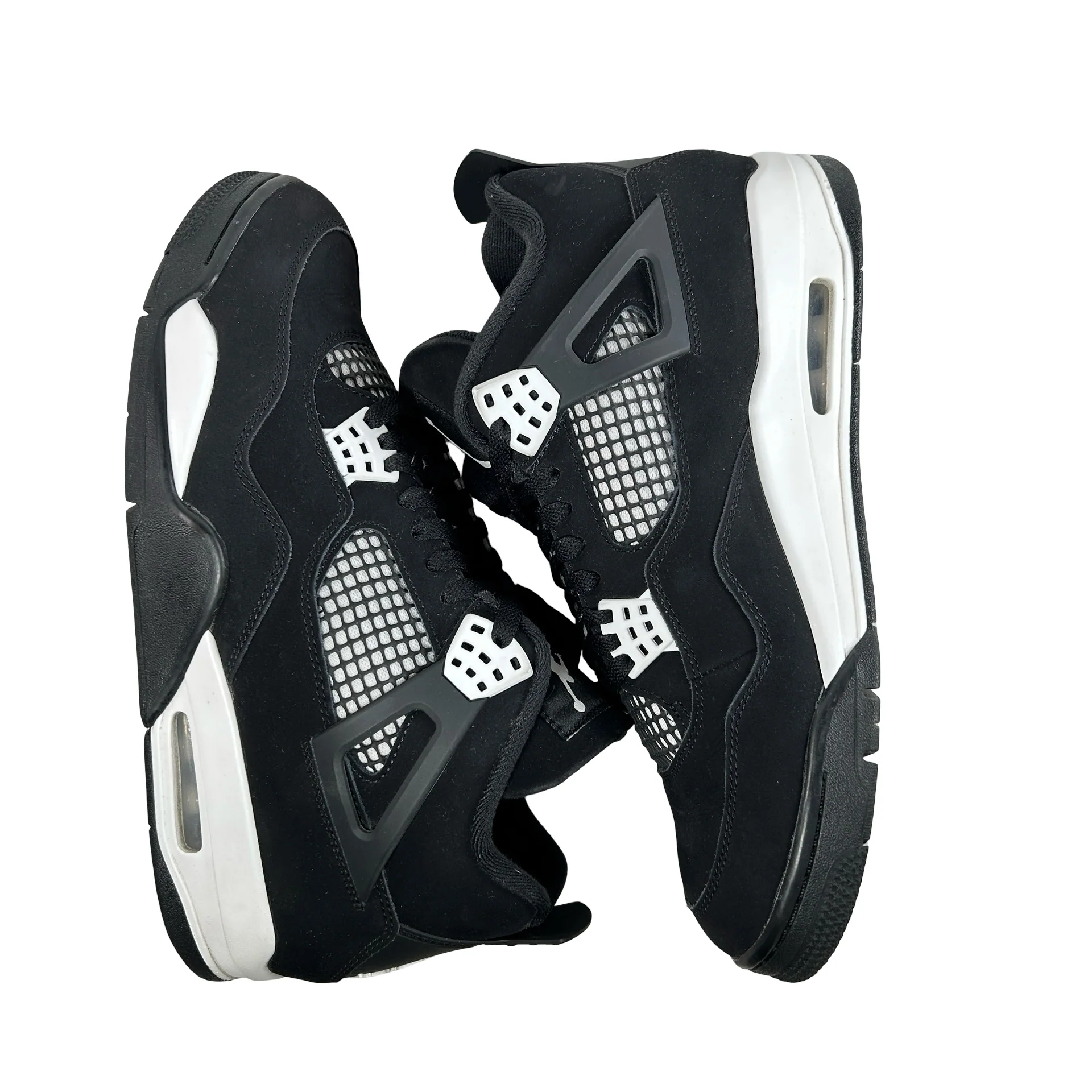 FQ8138 001  Jordan 4 Retro White Thunder [USED] - 11.5 M (Used2) - Image 4