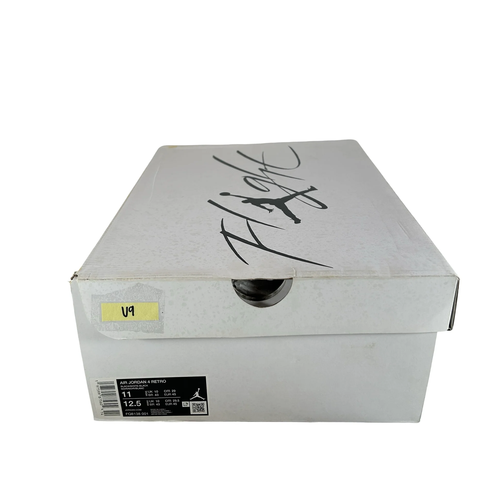 FQ8138 001 Jordan 4 Retro White Thunder [USED] - 11 M (Used9) - Image 7