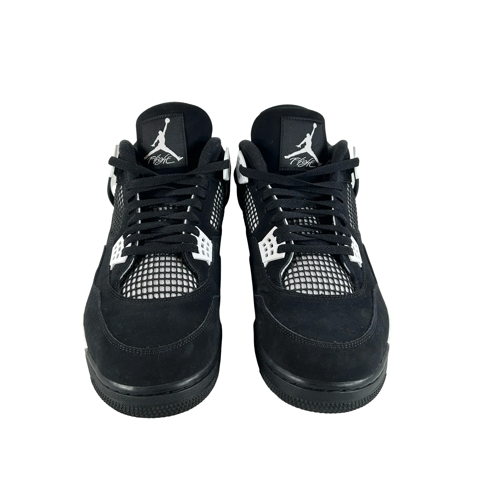 FQ8138 001  Jordan 4 Retro White Thunder [USED] - 15 M (Used) (No Box) - Image 2