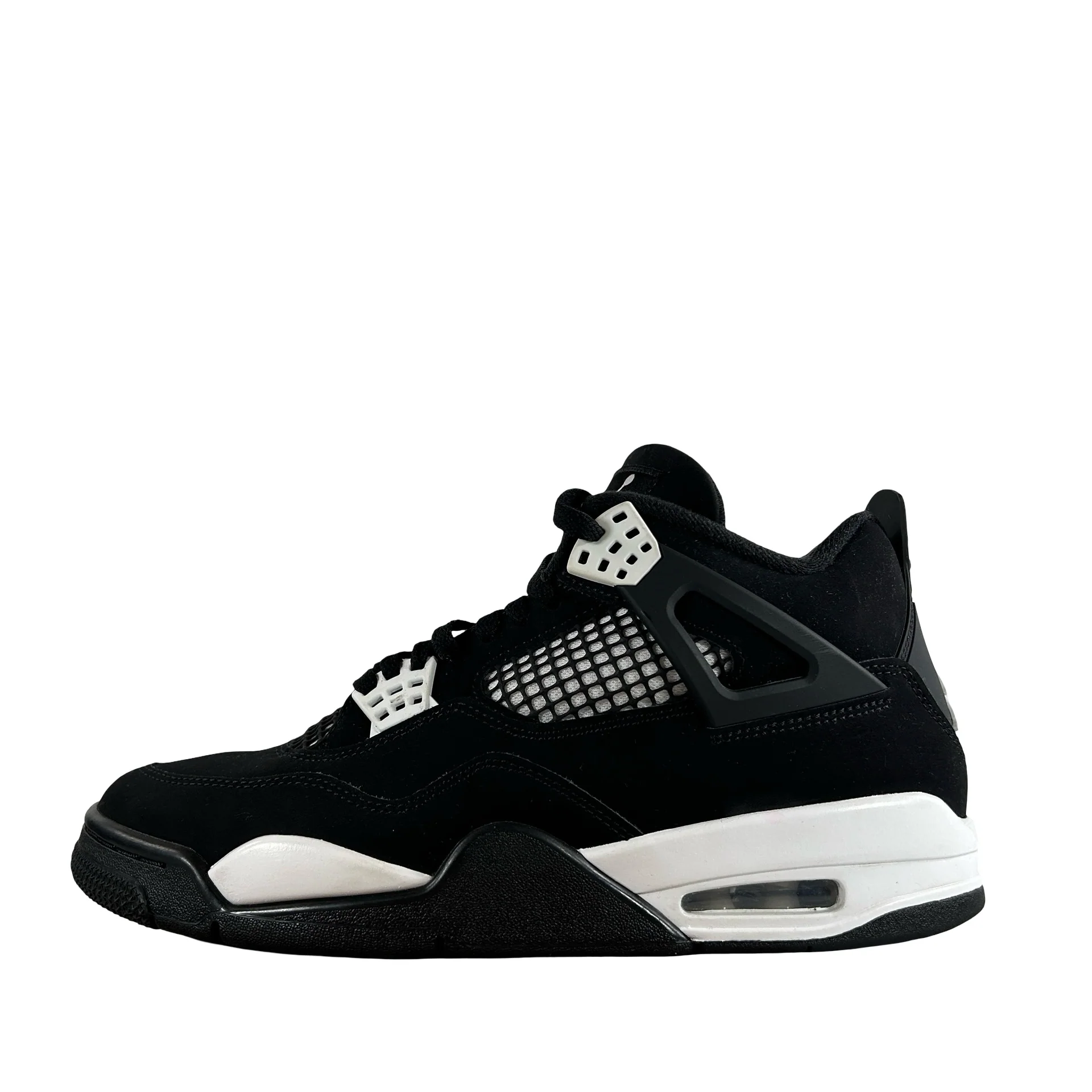 FQ8138 001 Jordan 4 Retro White Thunder [USED] - 9 M (Used) (Replace Box)