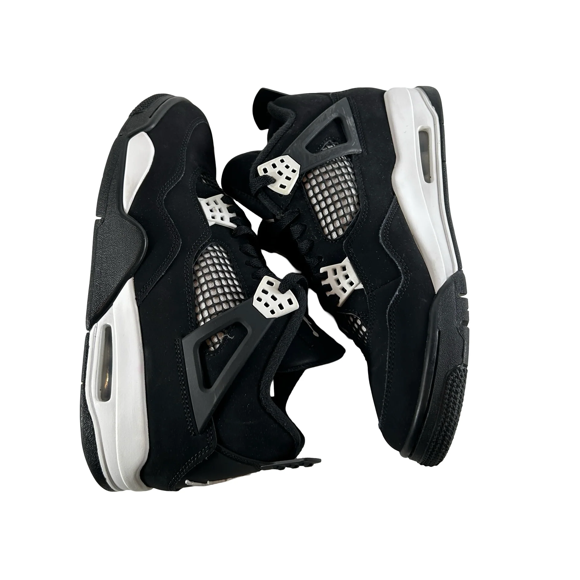 FQ8138 001 Jordan 4 Retro White Thunder [USED] - 9 M (Used) (Replace Box) - Image 5