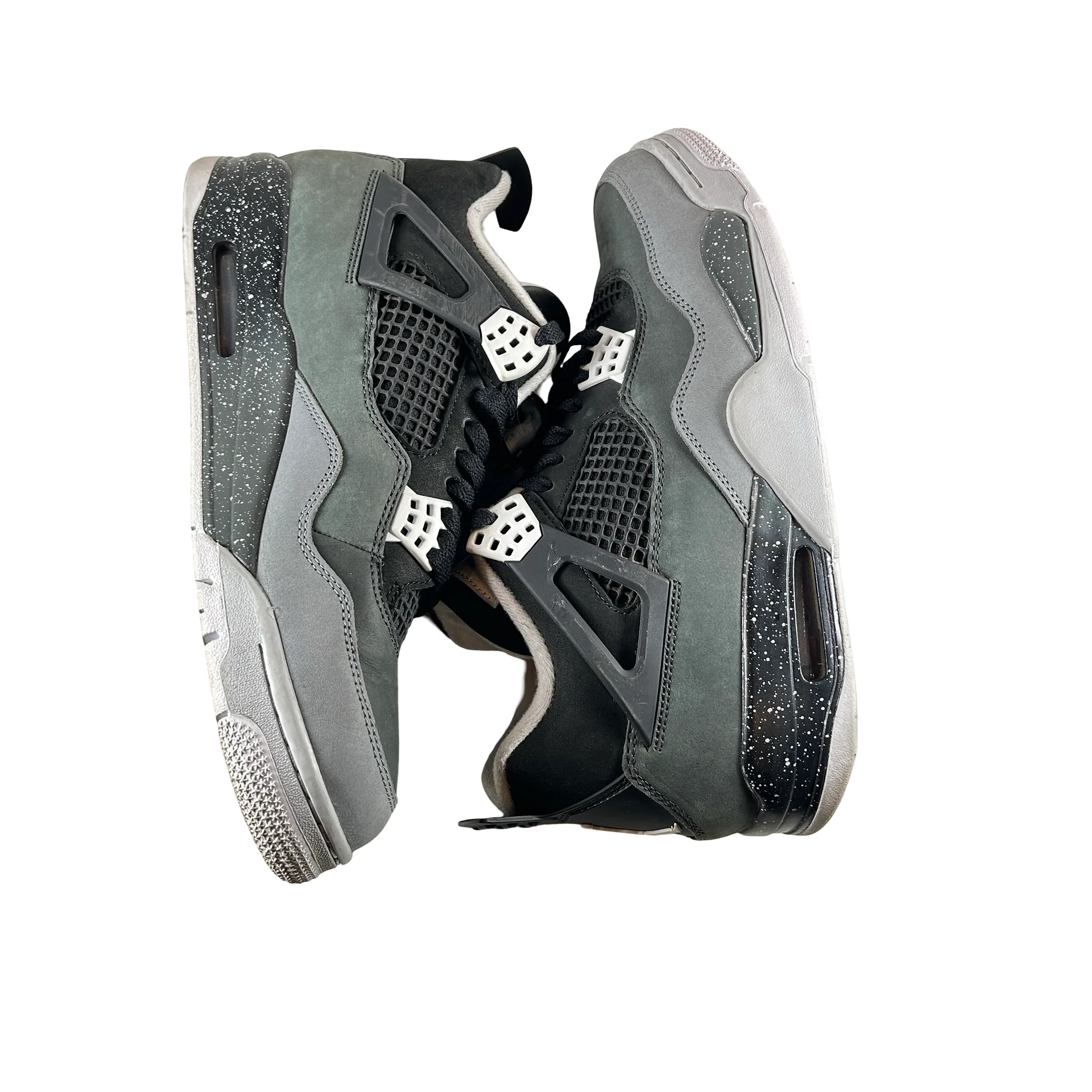 FQ8138 002 Jordan 4 Retro Fear (2024) [USED] - 11 M (Used) (No Box) - Image 5