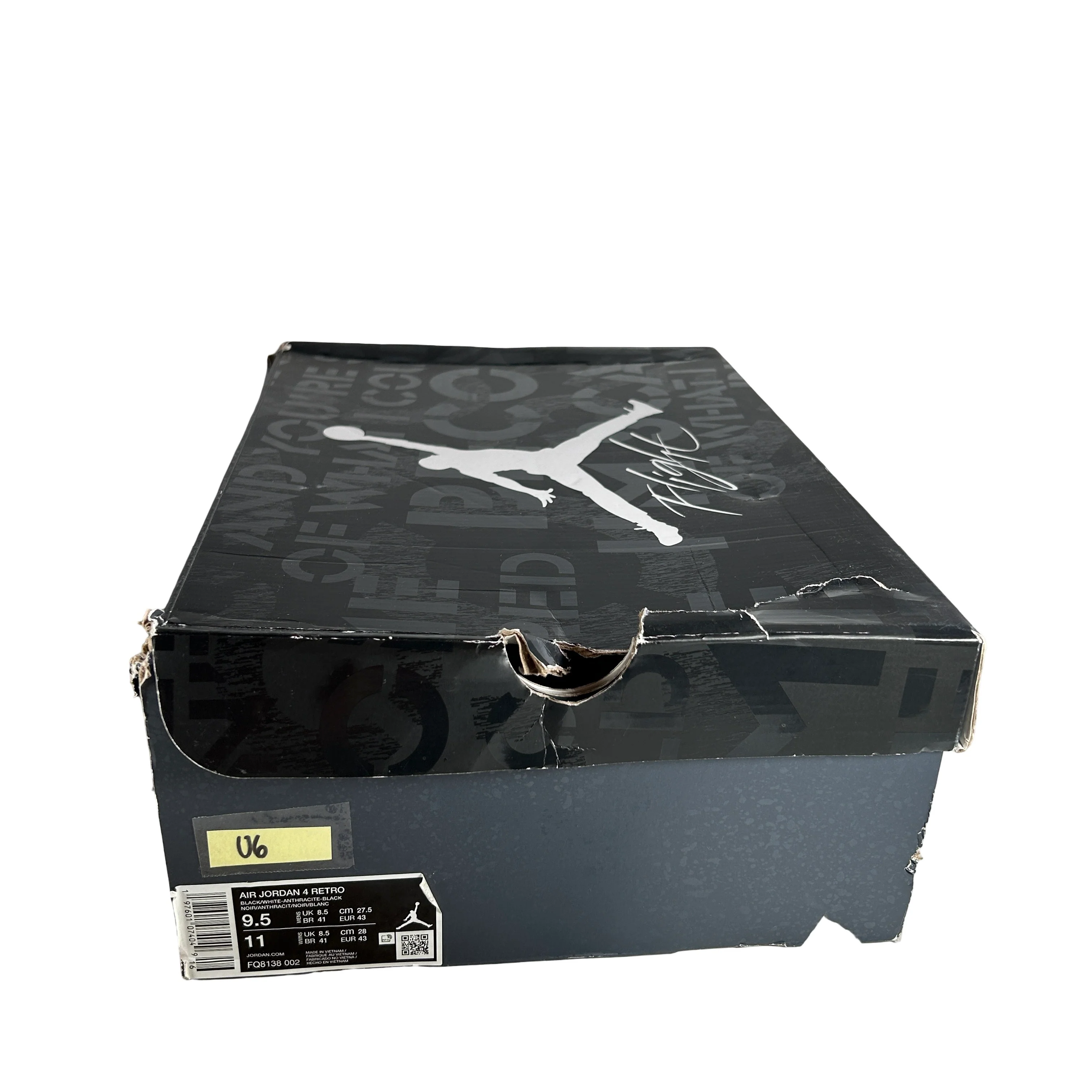 FQ8138 002 Jordan 4 Retro Fear (2024) [USED] - 9.5 M (Used6) - Image 7