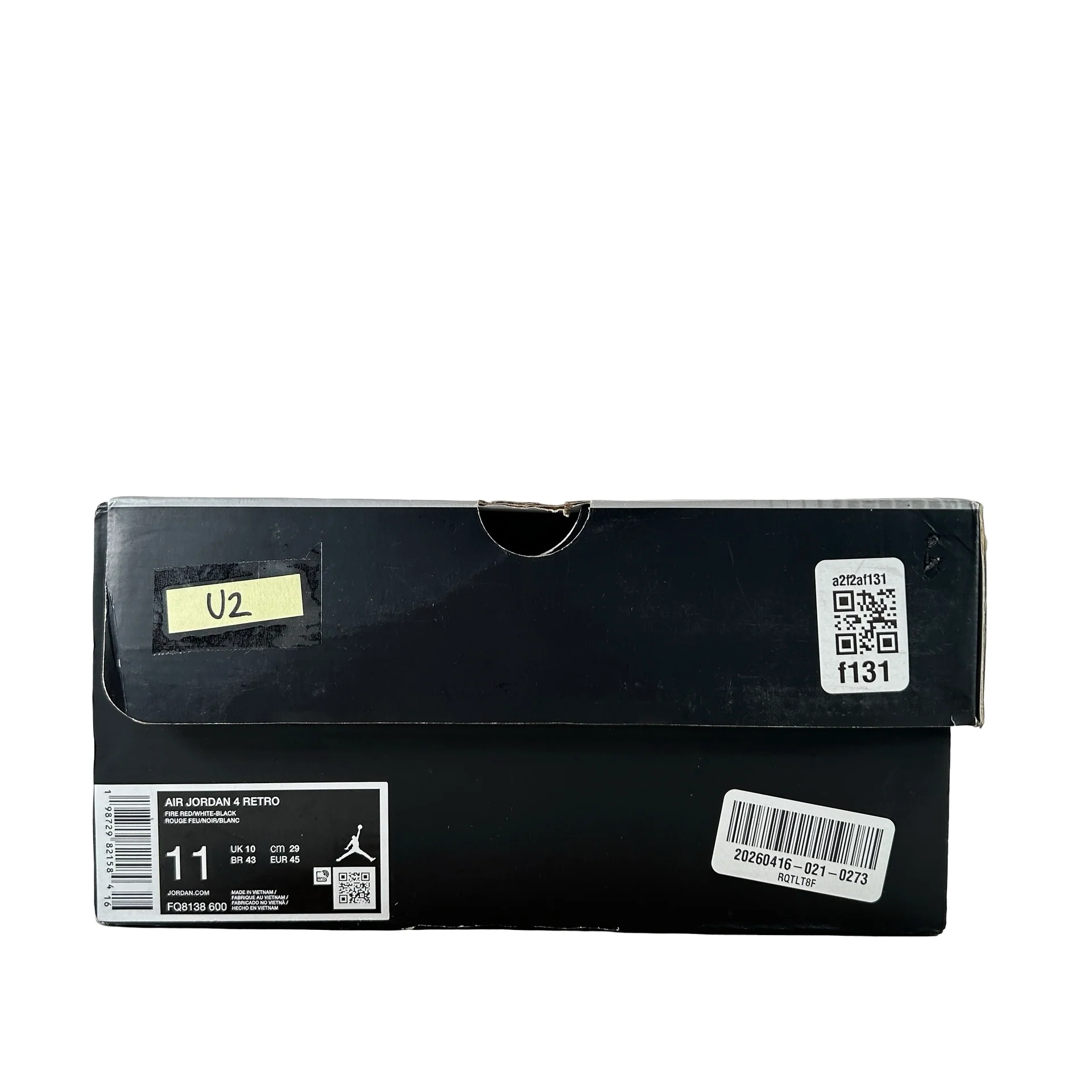 FQ8138 600 Jordan 4 Retro Toro Bravo (2026) [USED] - 11 M (Used2) - Image 7