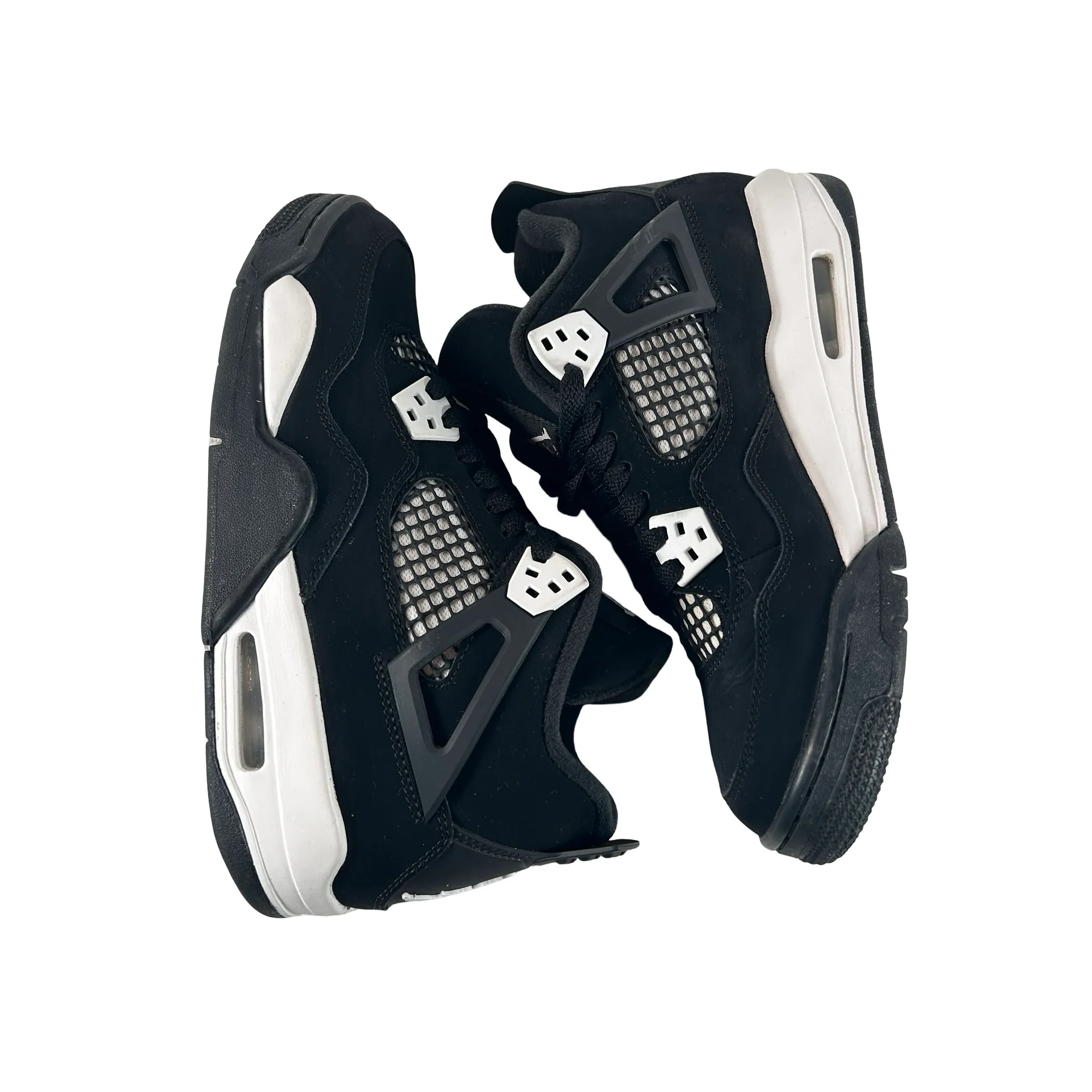 FQ8213 001 Jordan 4 Retro White Thunder (GS) [USED] - 6.5 Y (Used2) - Image 4