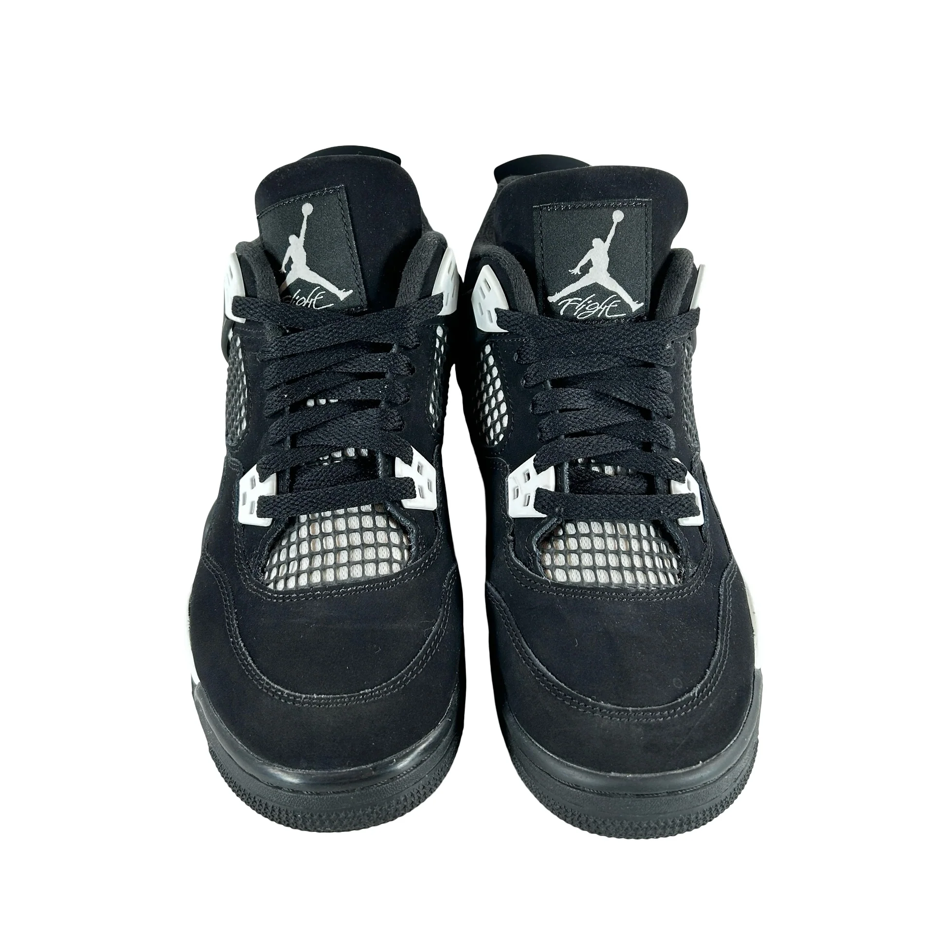 FQ8213 001 Jordan 4 Retro White Thunder (GS) [USED] - 7 Y (Used2) - Image 2